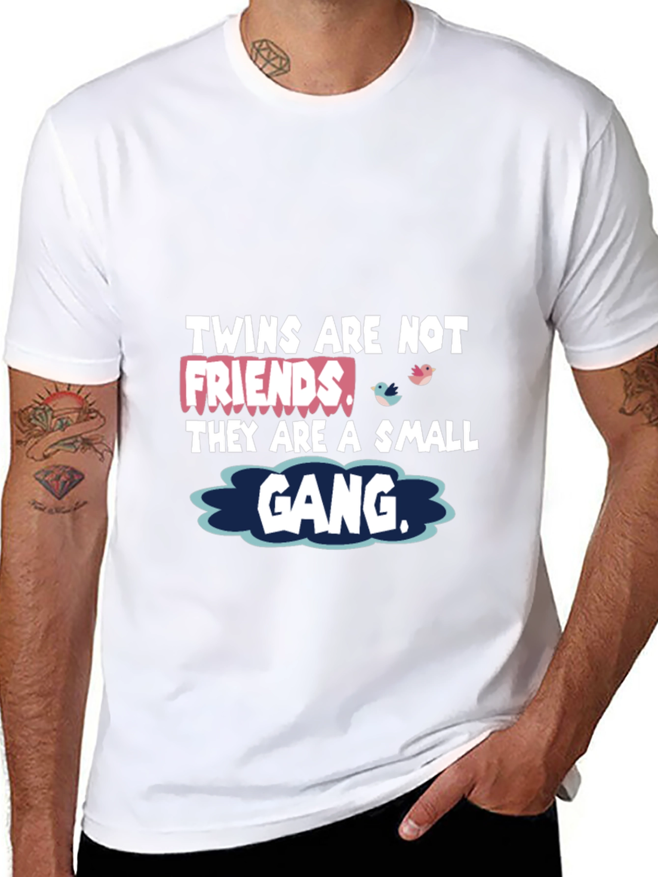 Twins are Not Friends T-Shirt