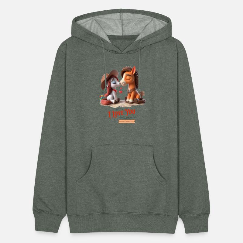 a colt and a mare in love