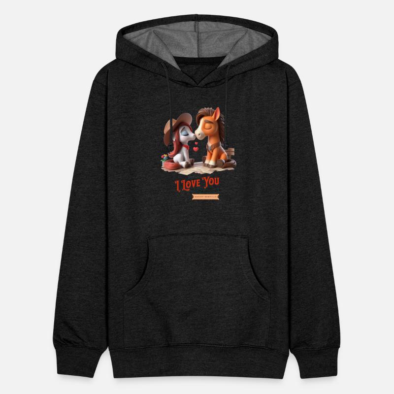 a colt and a mare in love