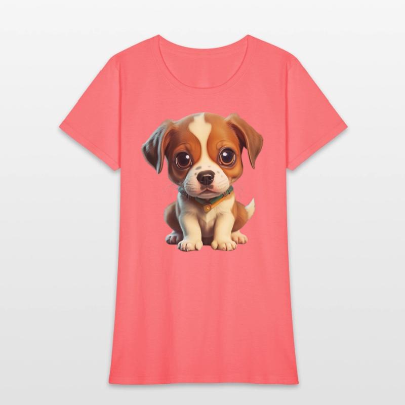 A dog sits and looks at you