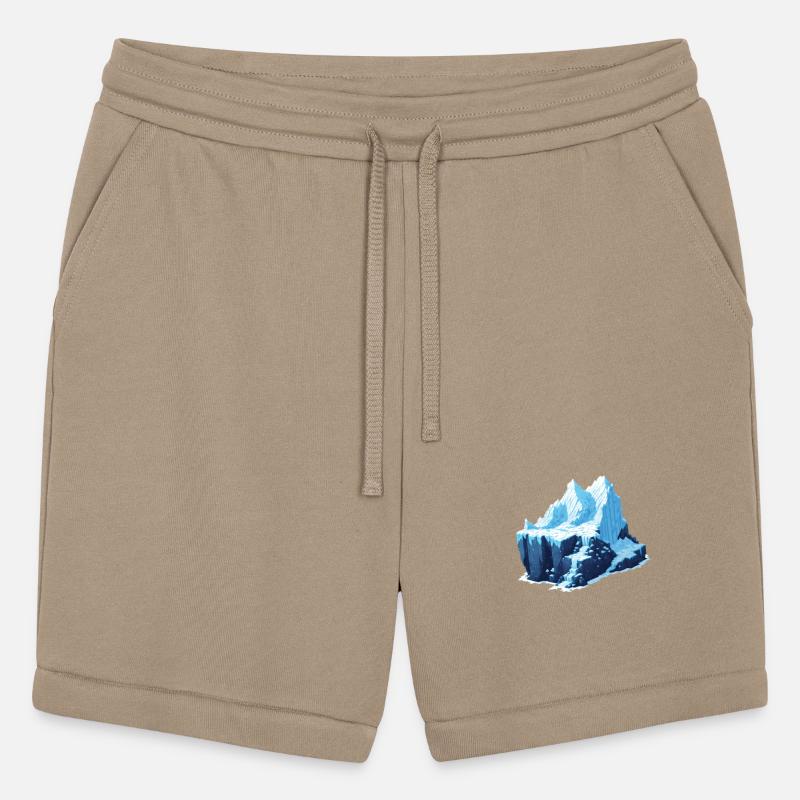 A pixel art of a Glacier