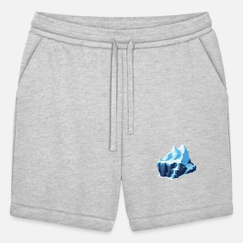 A pixel art of a Glacier