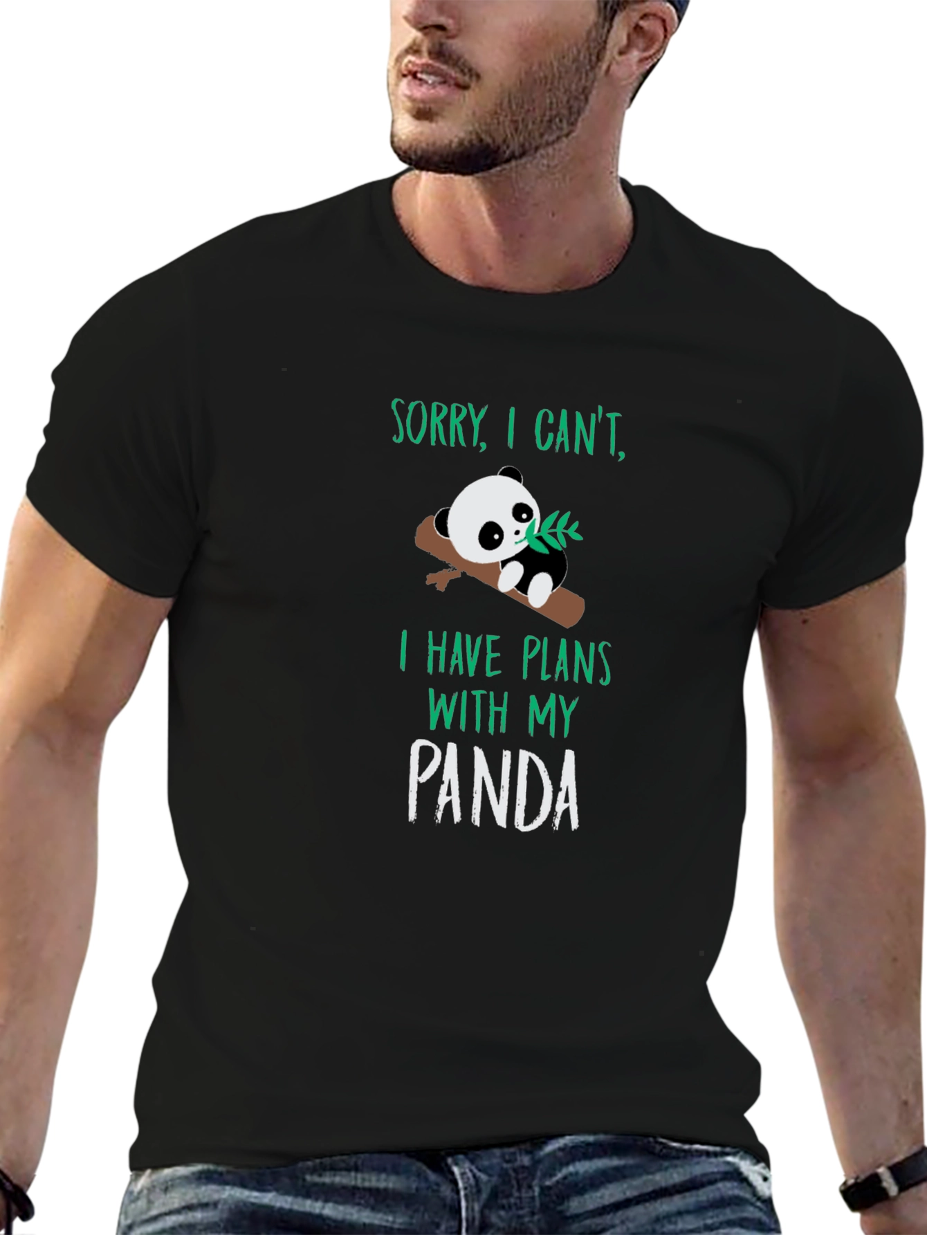 Panda Plans Graphic Tee - Cute & Comfy