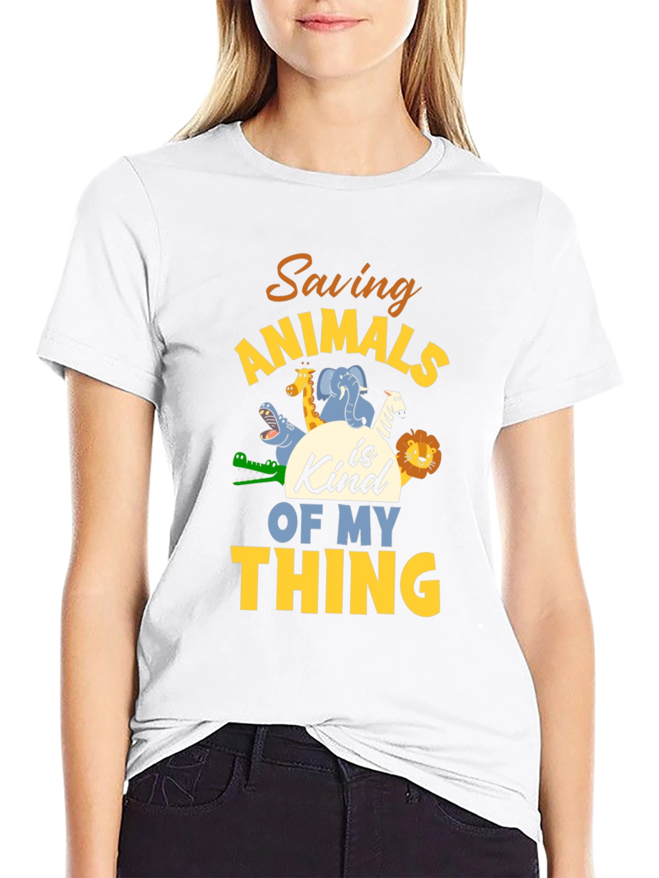 Saving Animals T-Shirt - Kind of My Thing