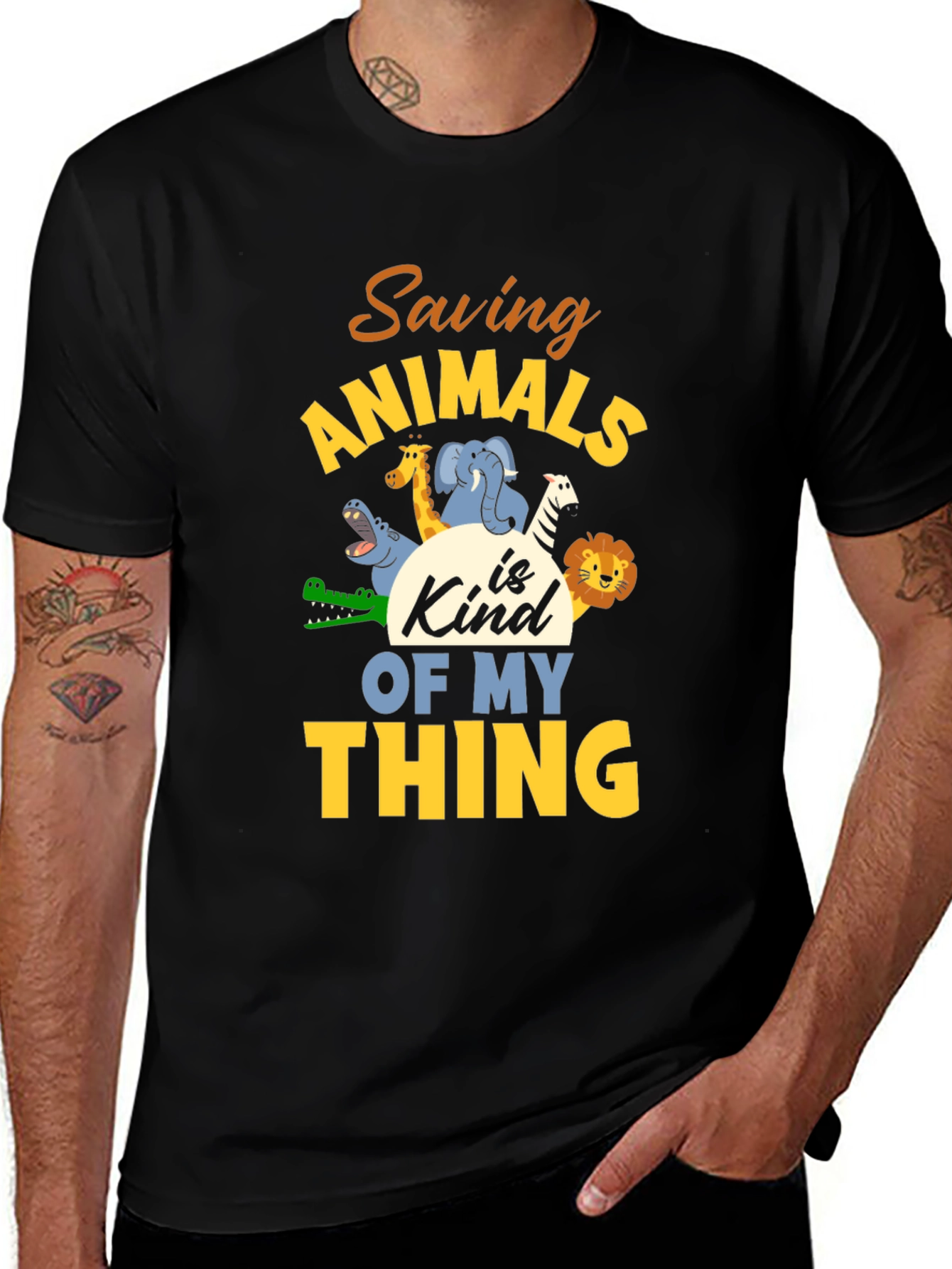 Saving Animals T-Shirt - Kind of My Thing