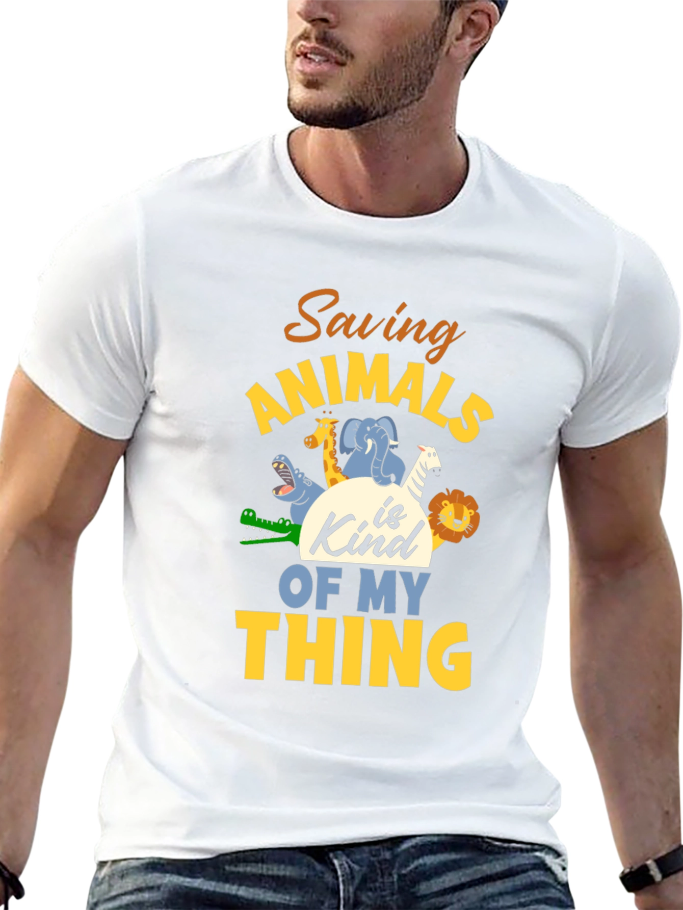 Saving Animals T-Shirt - Kind of My Thing