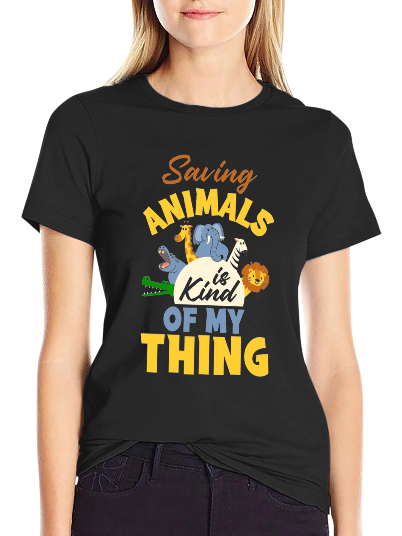 Saving Animals T-Shirt - Kind of My Thing