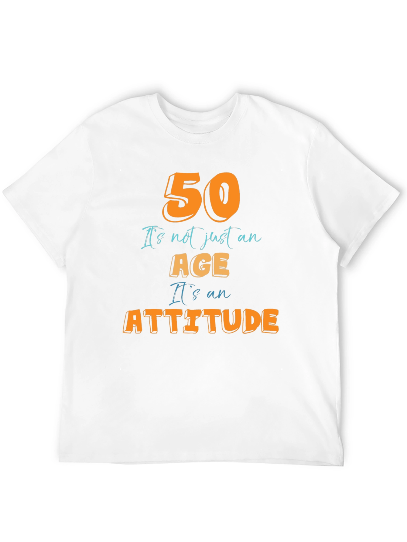 50th Birthday Attitude T-Shirt
