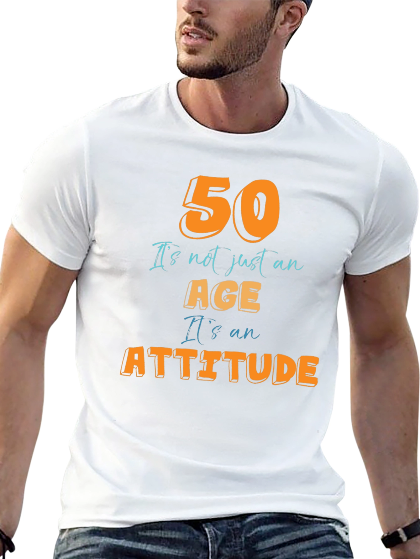 50th Birthday Attitude T-Shirt