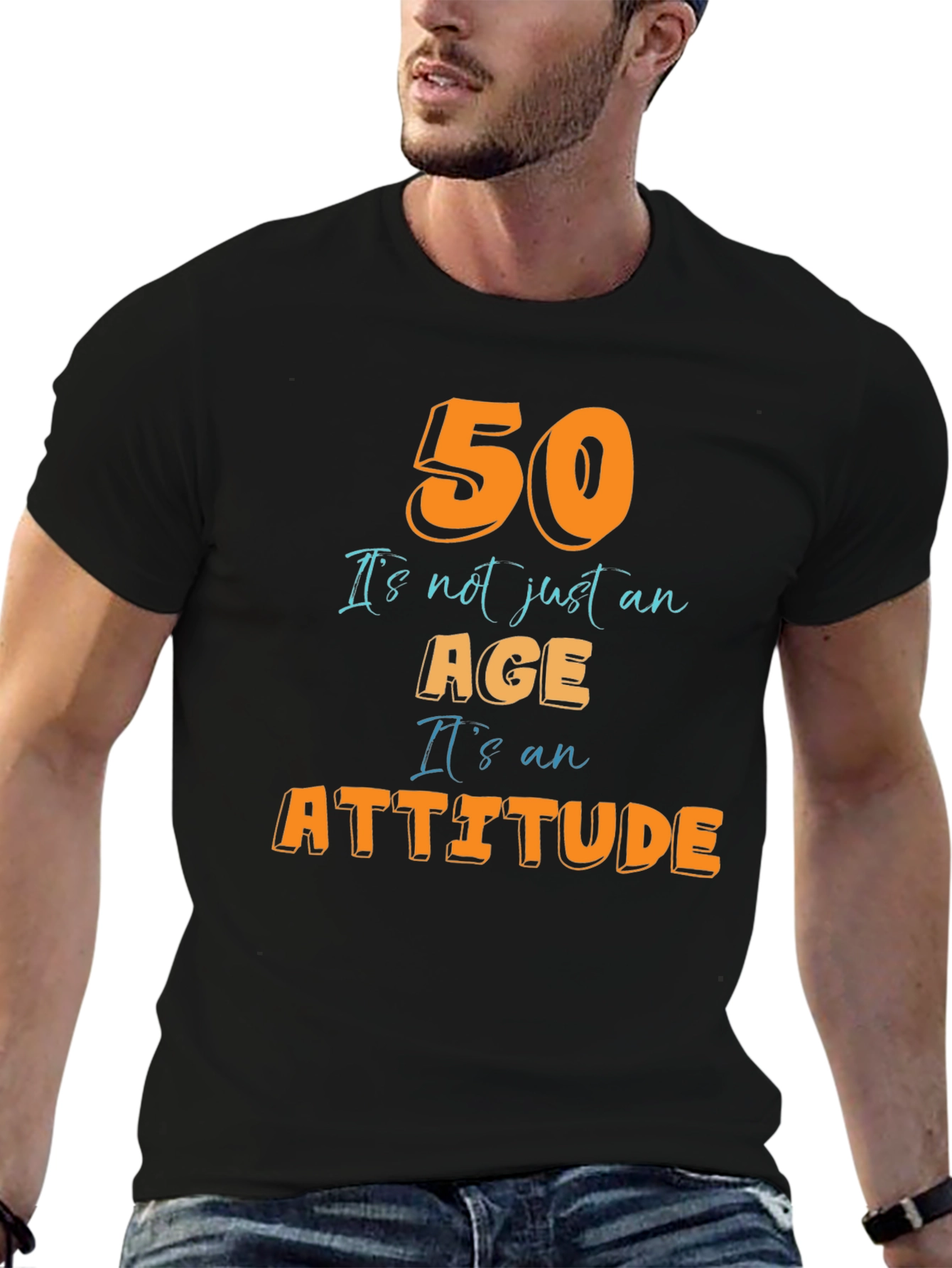 50th Birthday Attitude T-Shirt