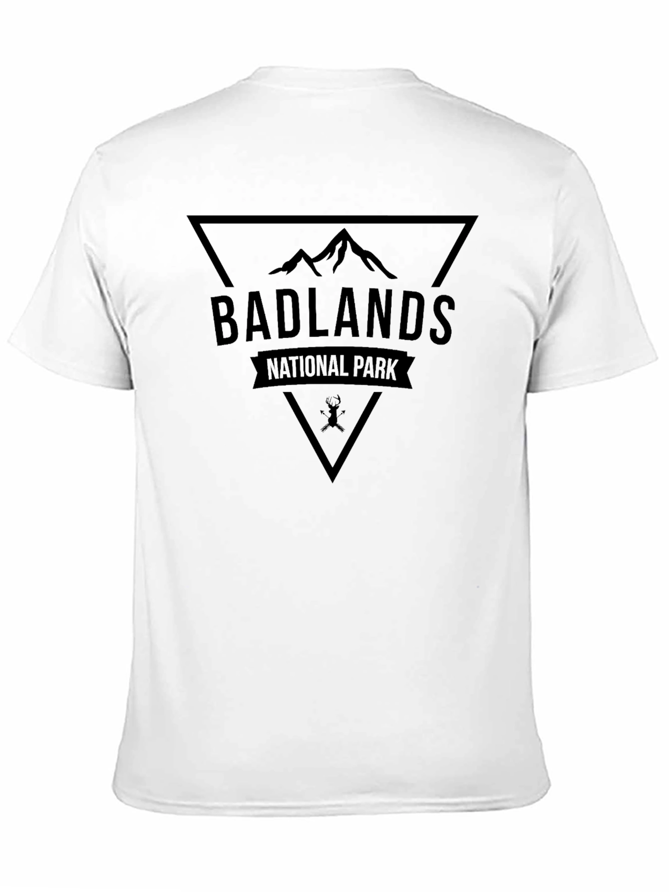 Badlands National Park T-Shirt - Black Graphic Tee