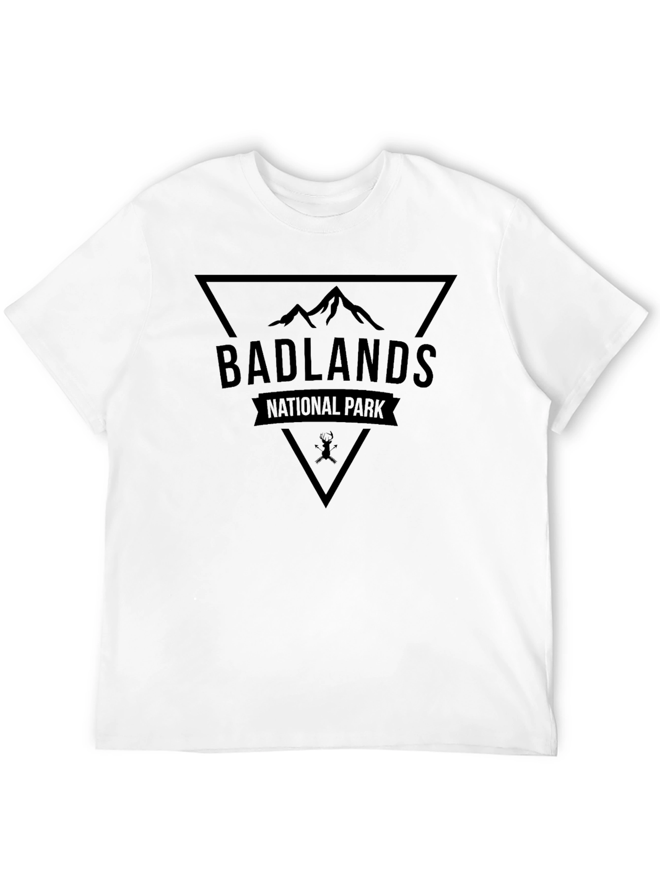Badlands National Park T-Shirt - Black Graphic Tee