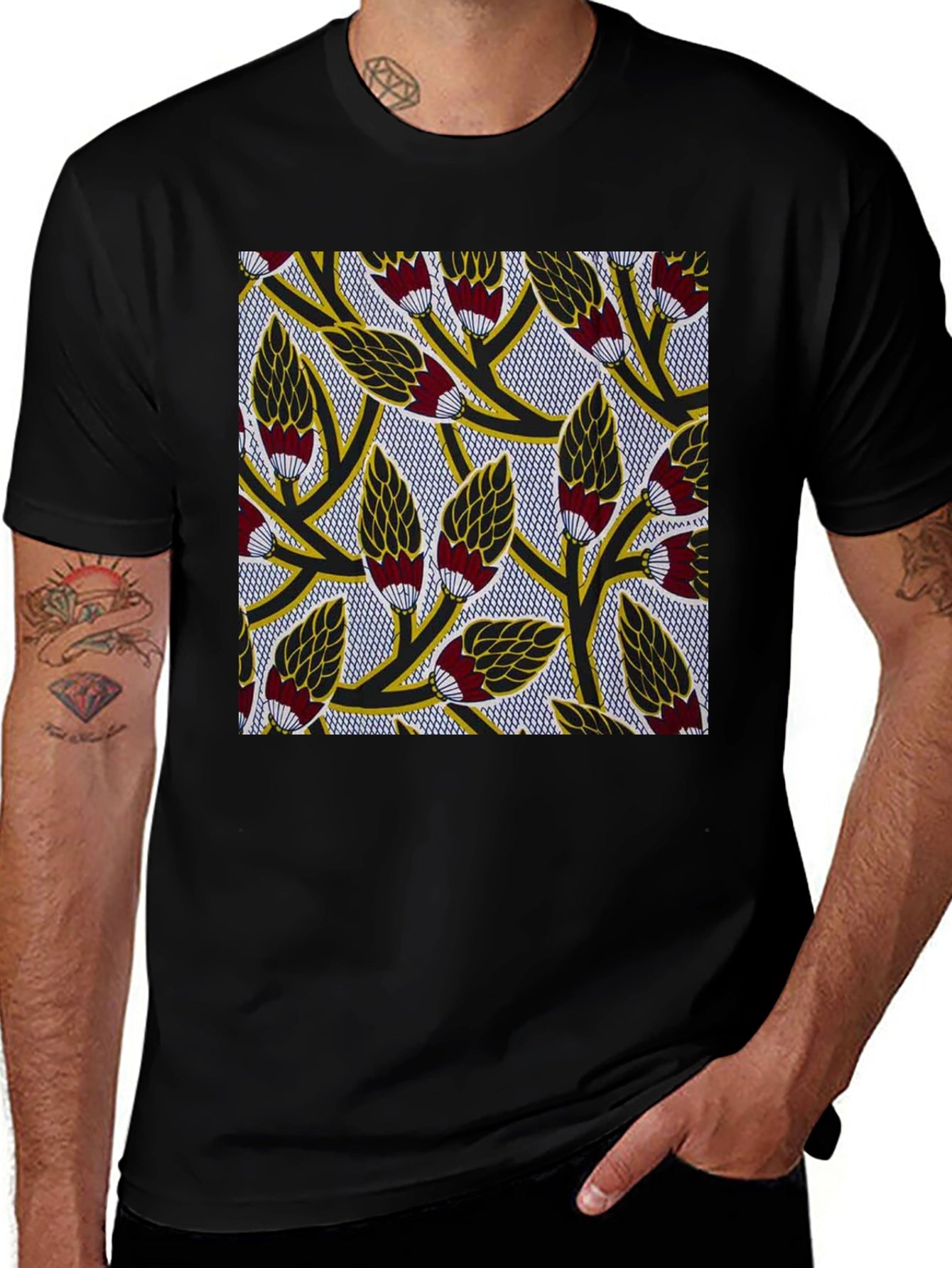 Unique Pattern T-Shirt | Casual Style