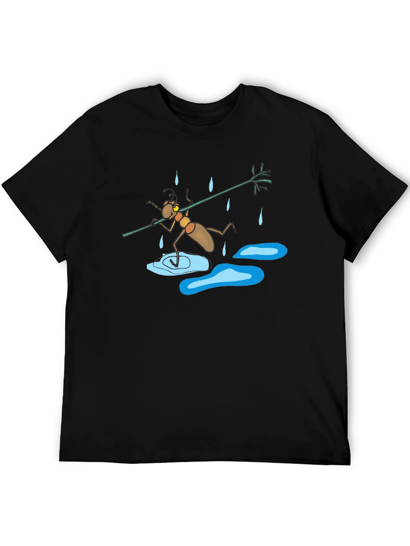 Ant Rain Black T-shirt