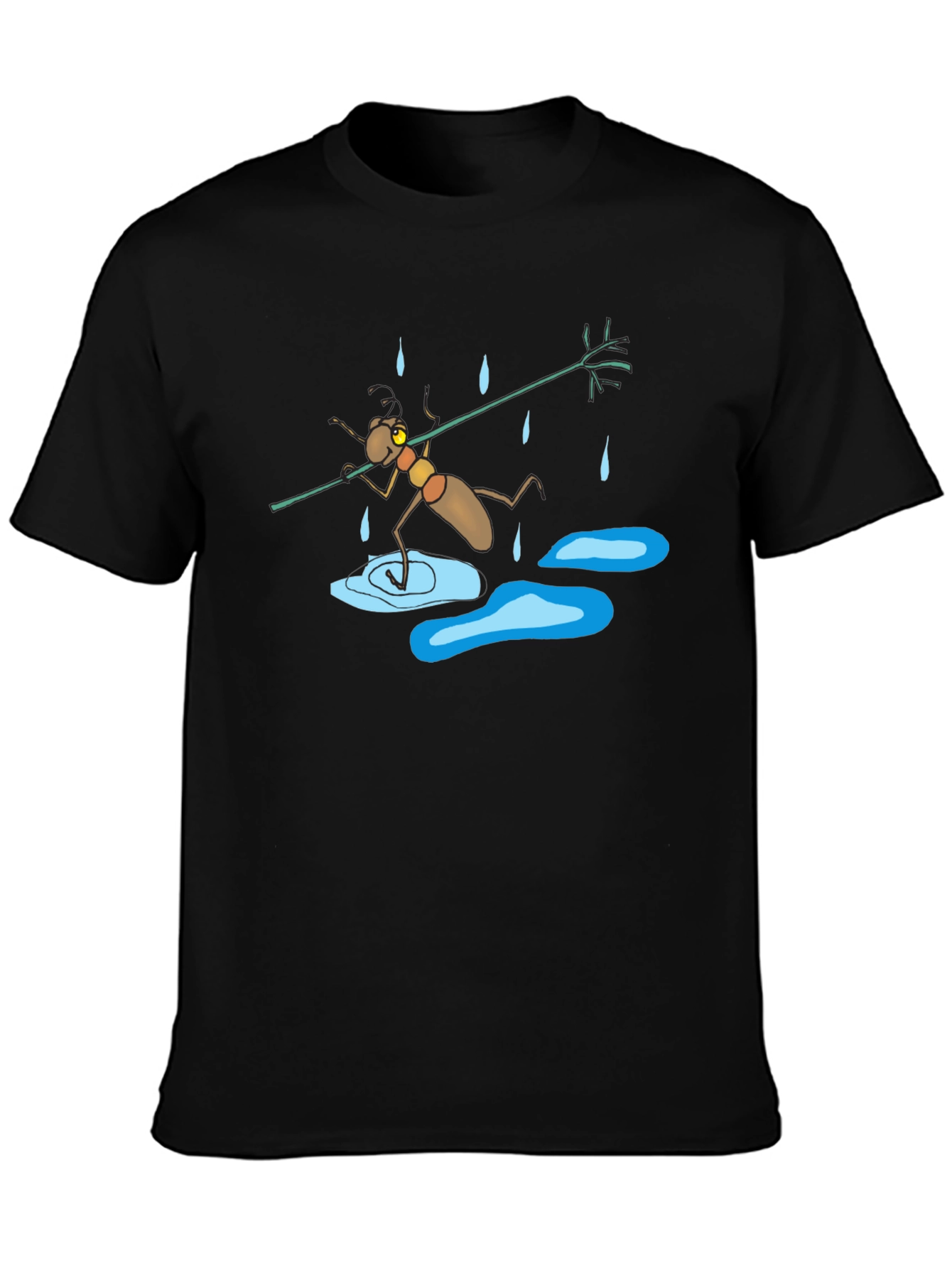 Ant Rain Black T-shirt