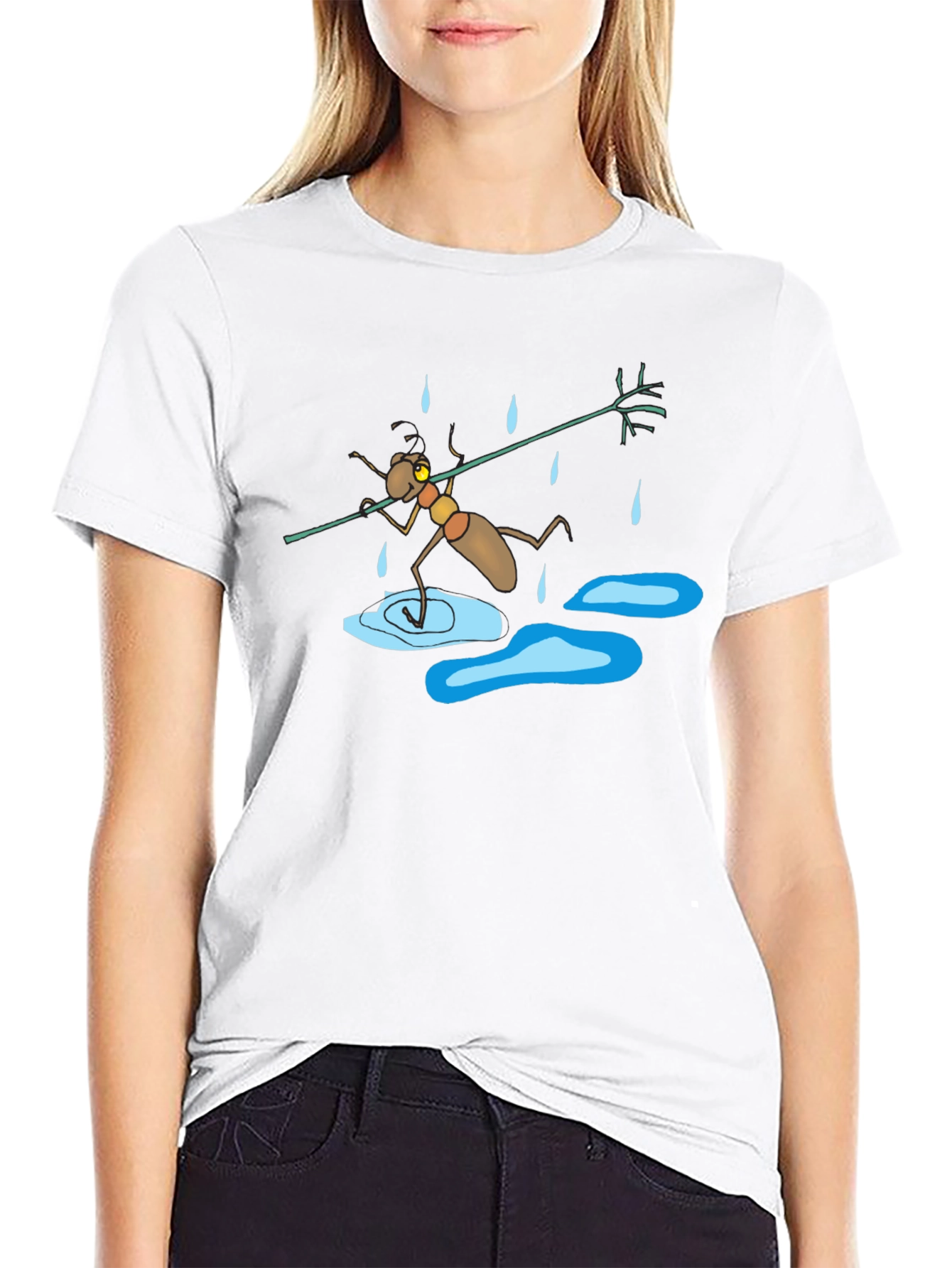 Ant Rain Black T-shirt