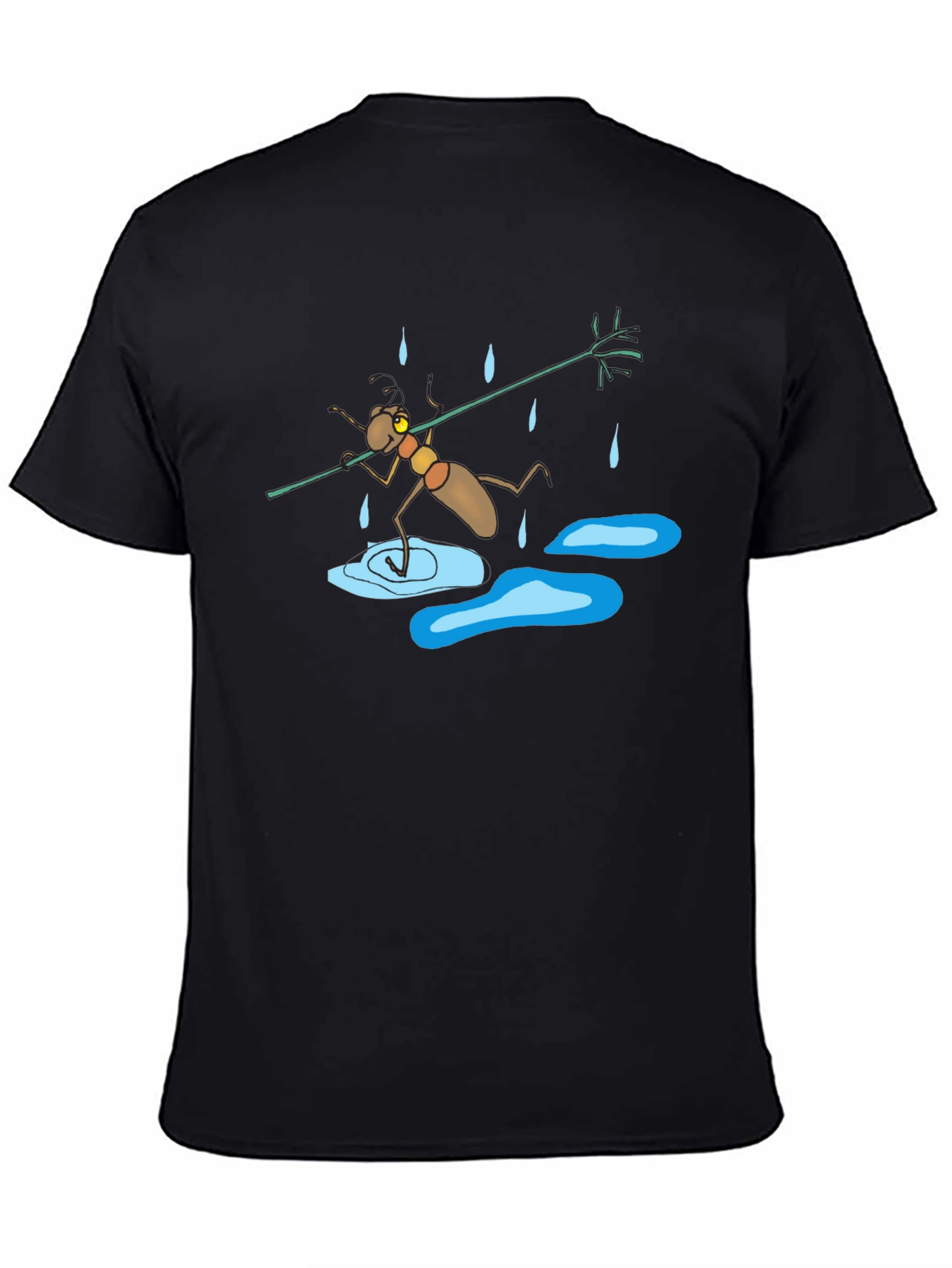 Ant Rain Black T-shirt