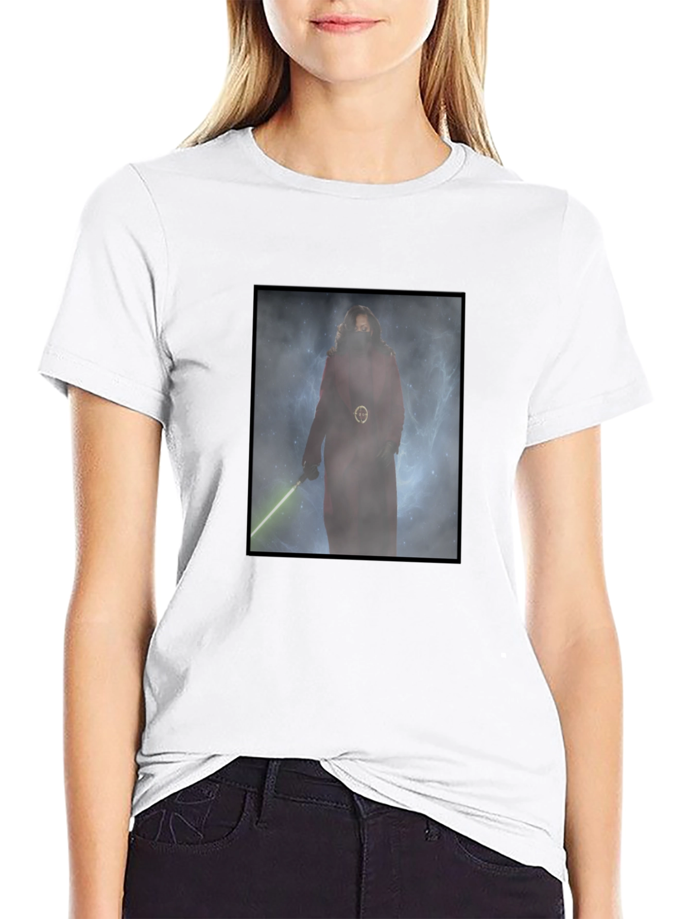 Darth Revan T-Shirt - Green Lightsaber