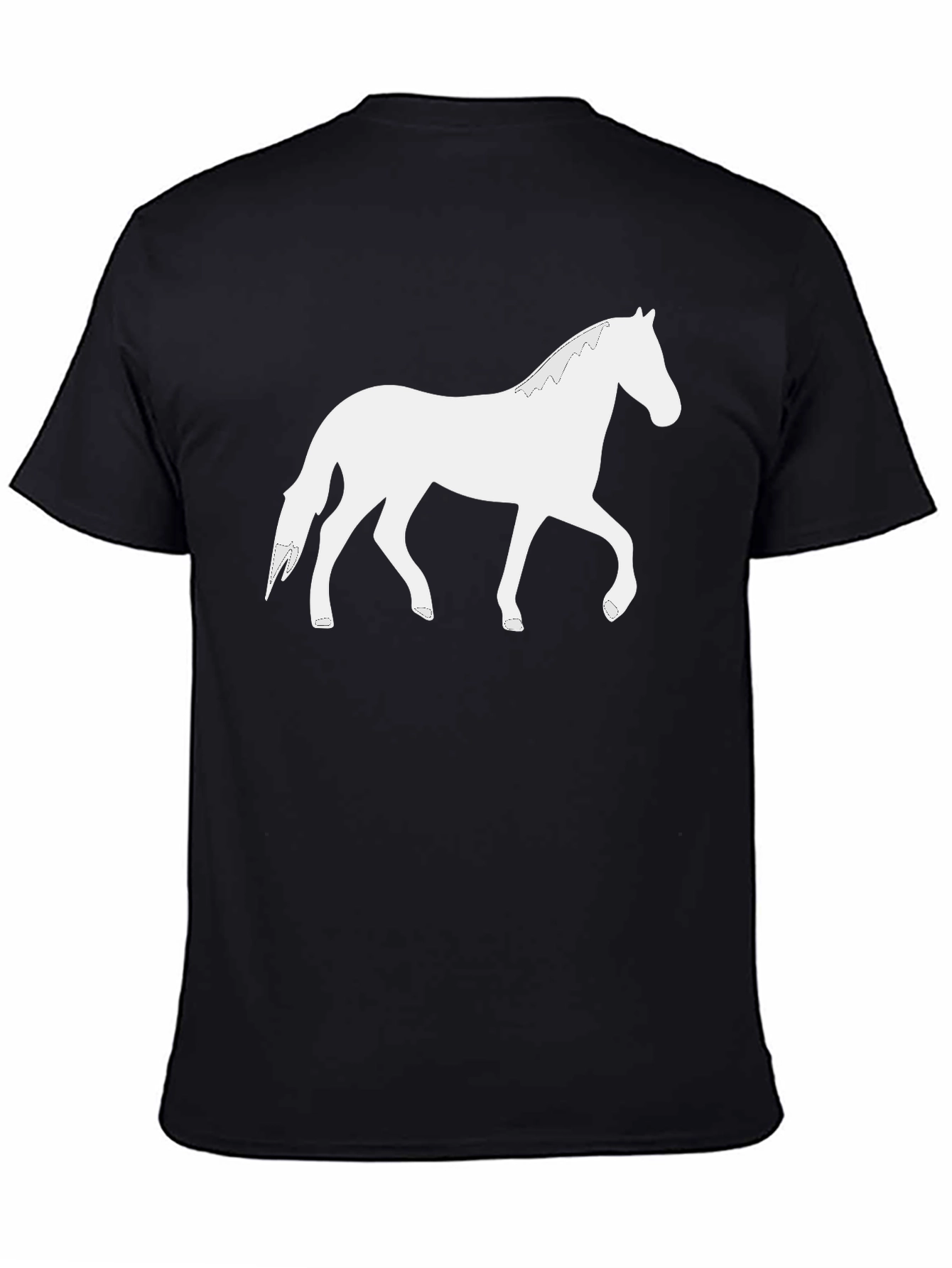 Horse Graphic Tee - Stylish Casual Comfort