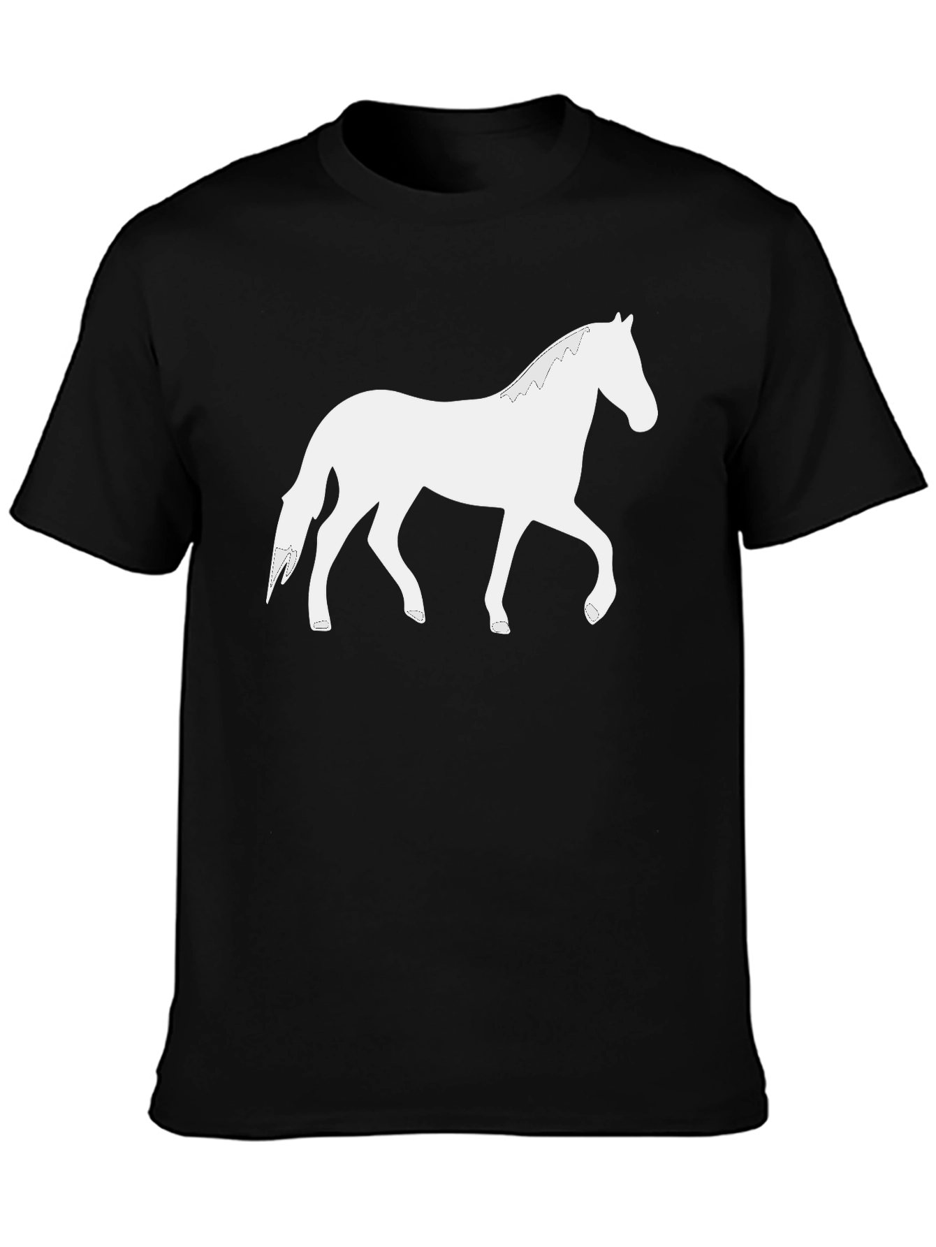 Horse Graphic Tee - Stylish Casual Comfort