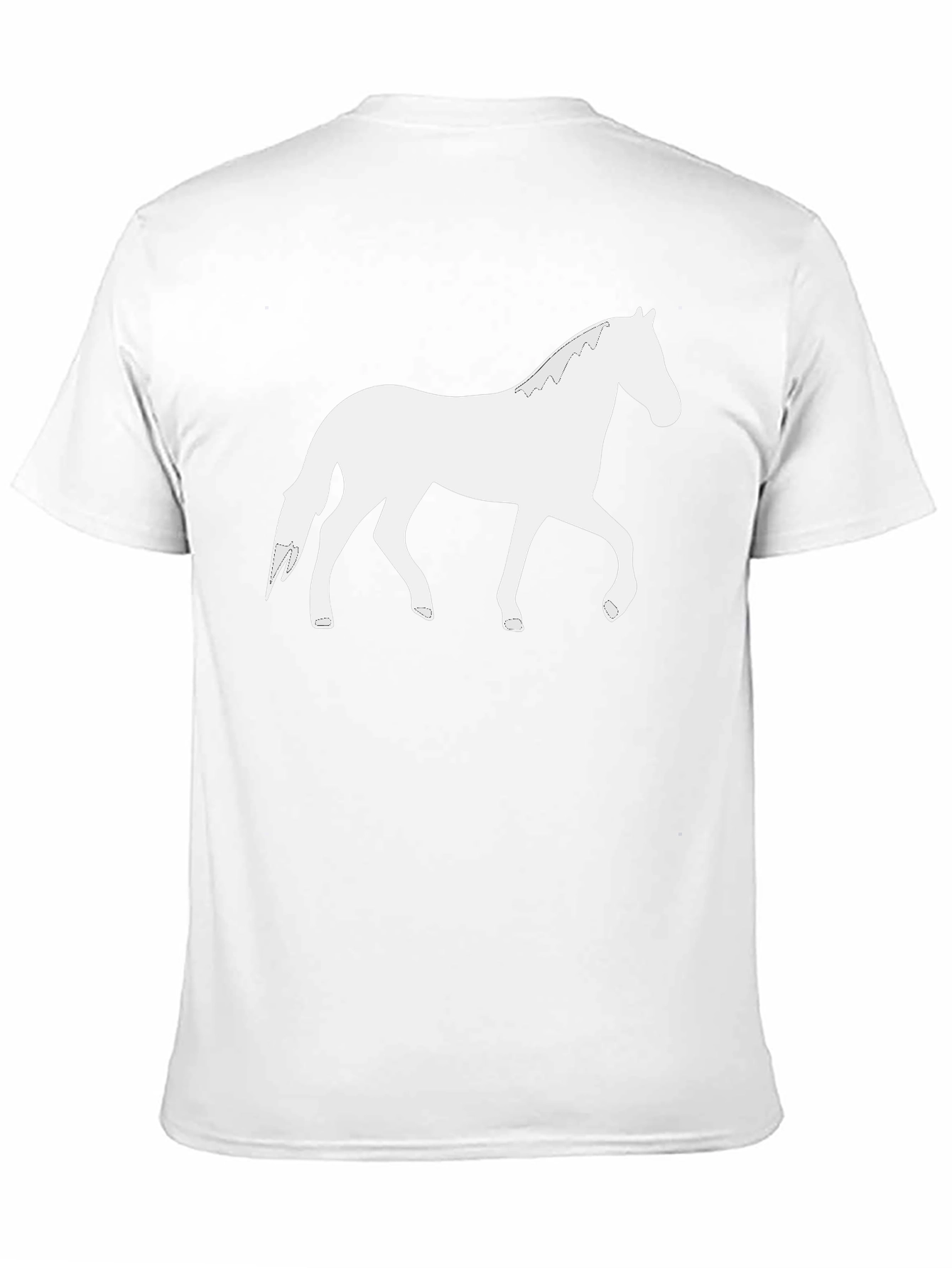Horse Graphic Tee - Stylish Casual Comfort