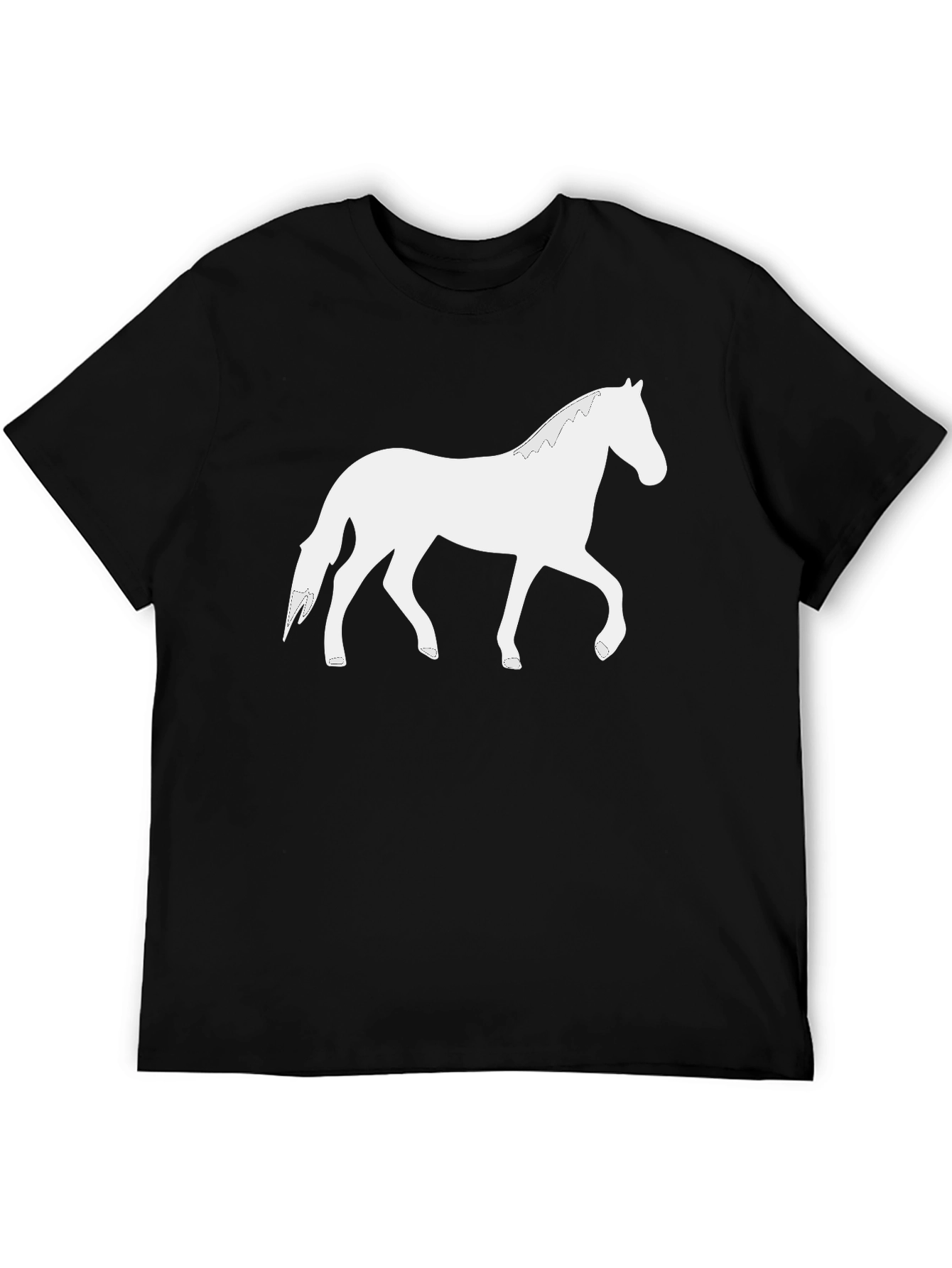 Horse Graphic Tee - Stylish Casual Comfort