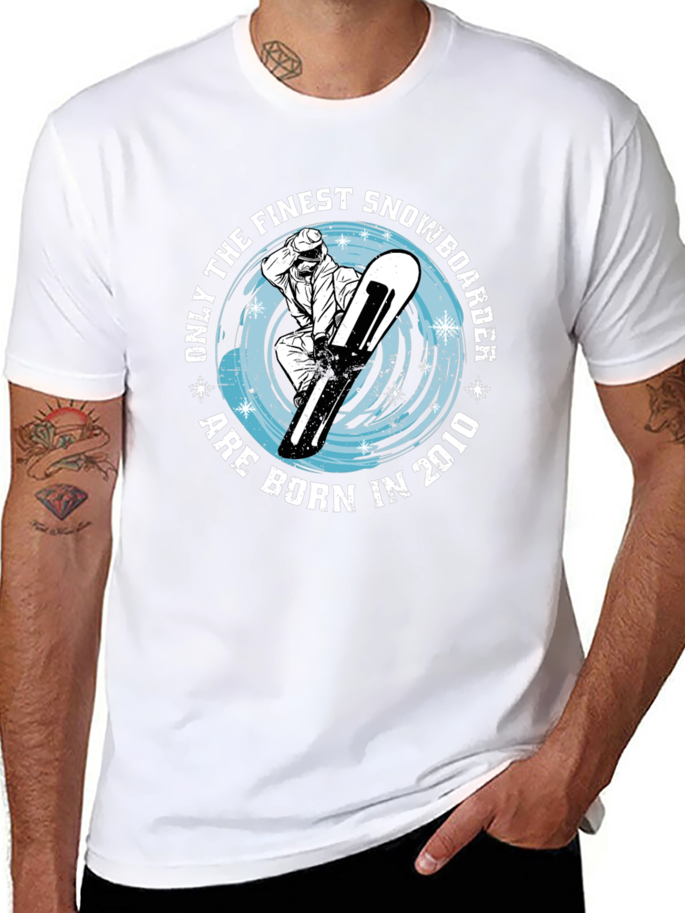 Finest Snowboarder Born in 2010 T-Shirt