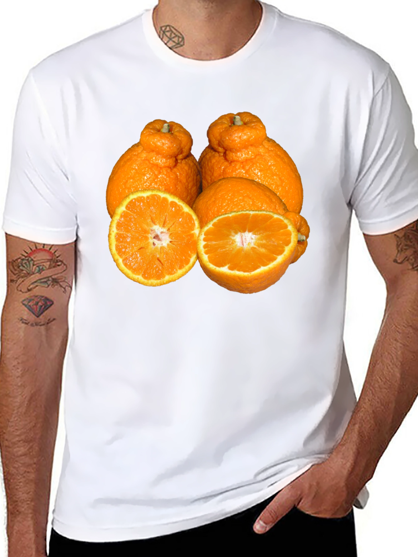 Sumo Citrus Graphic Tee - Soft Cotton Blend