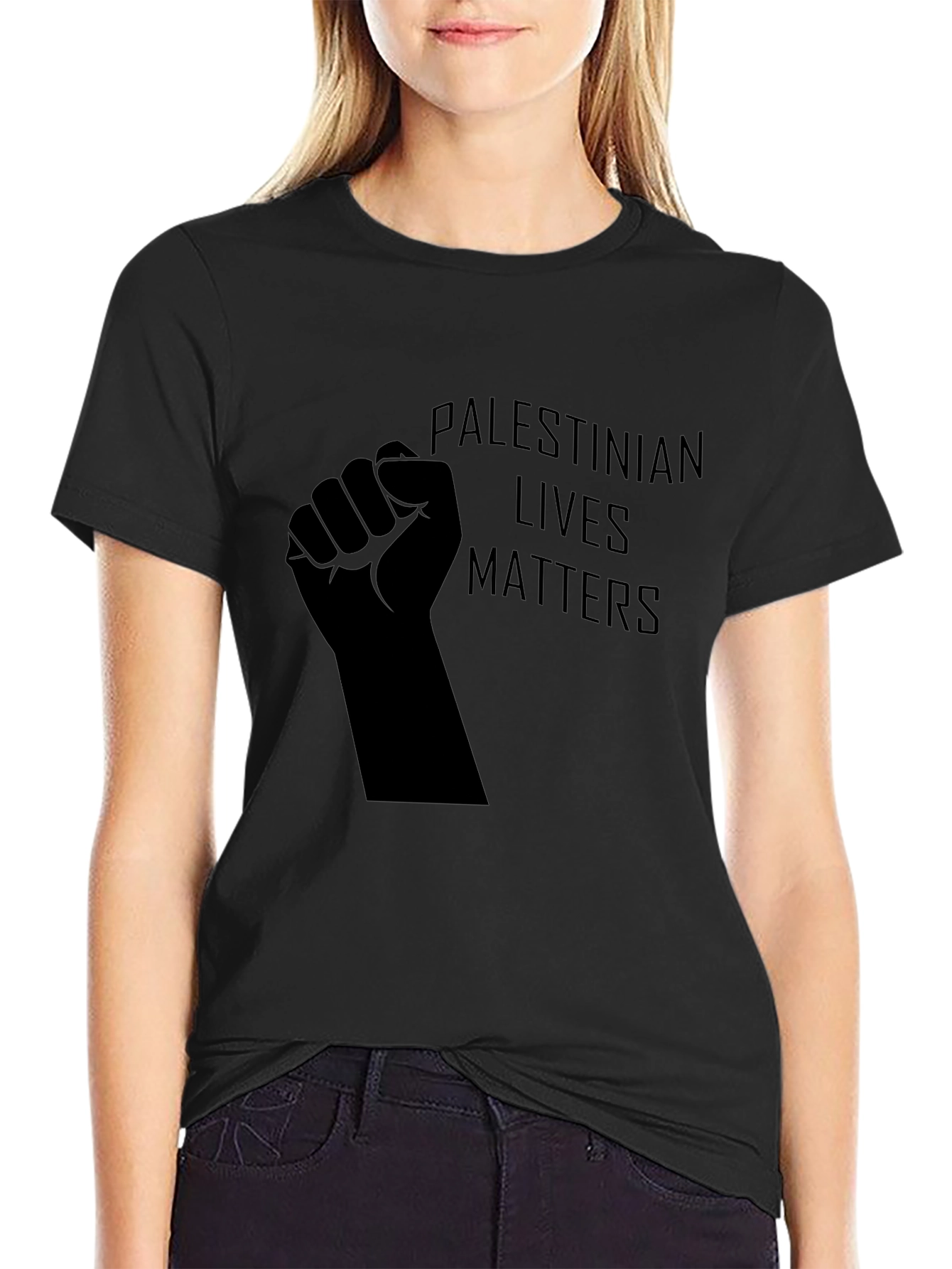 Palestinian Lives Matter T-Shirt - Black