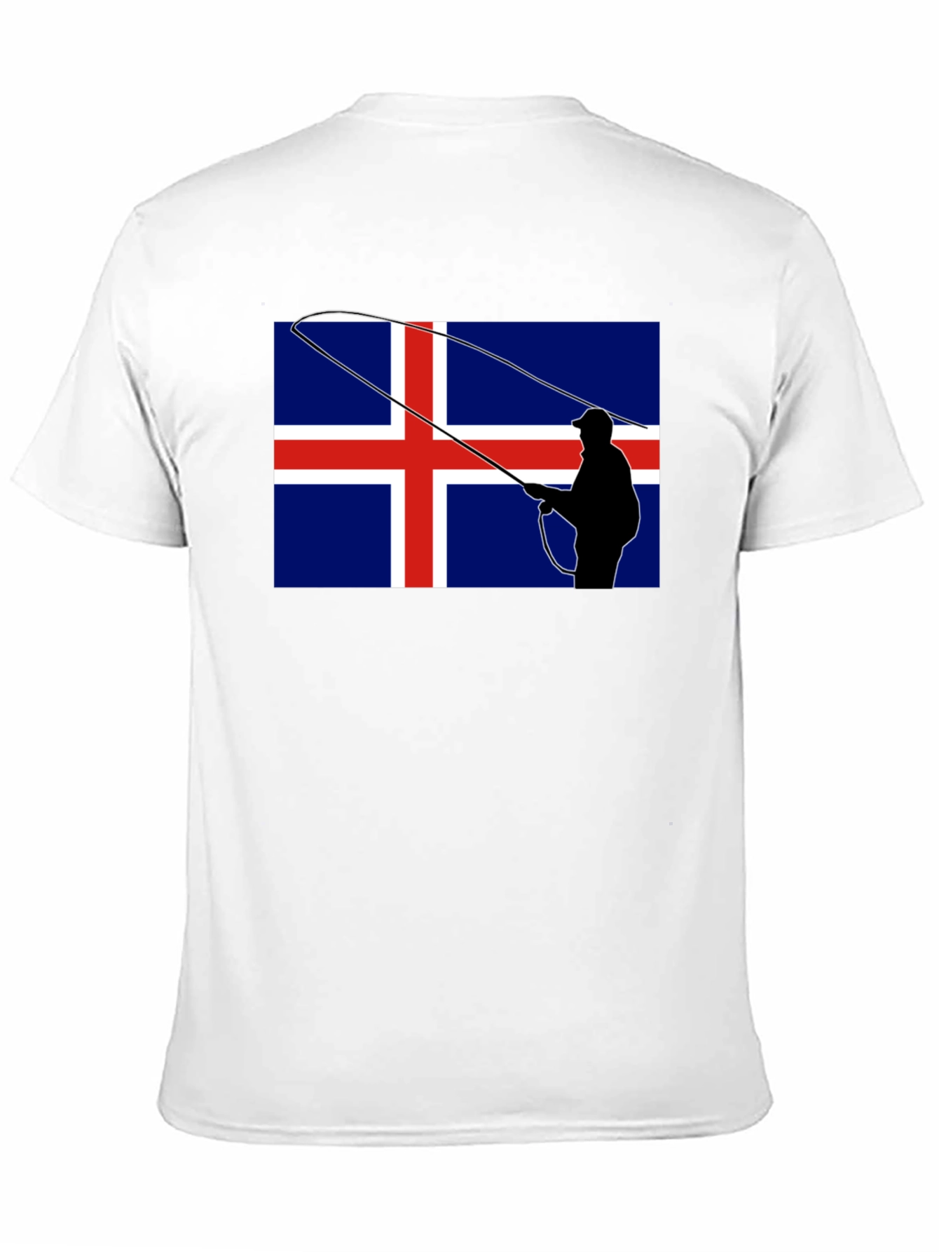 Icelandic Fishing Flag Graphic Tee