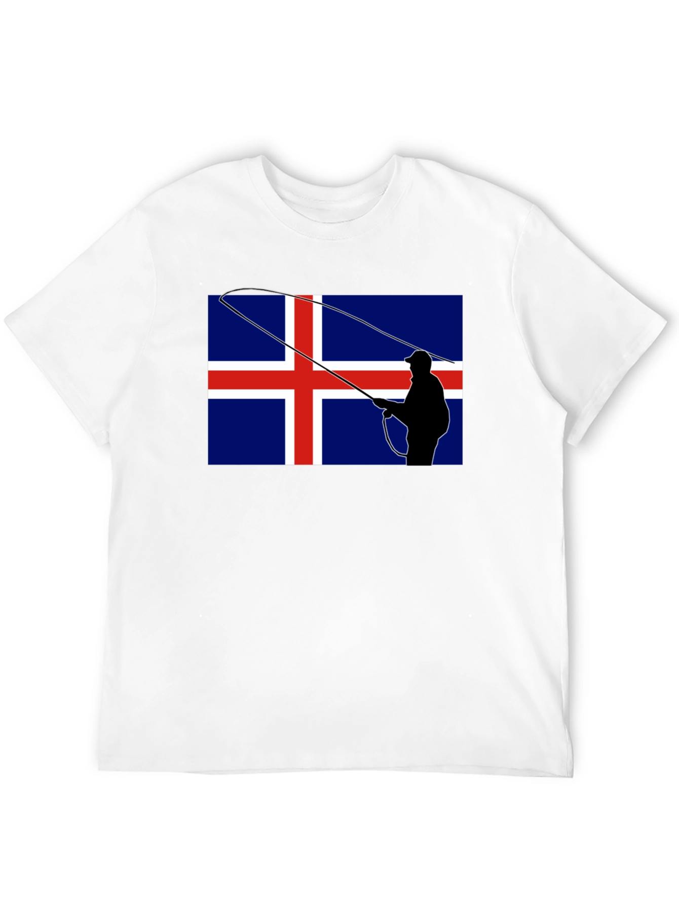 Icelandic Fishing Flag Graphic Tee