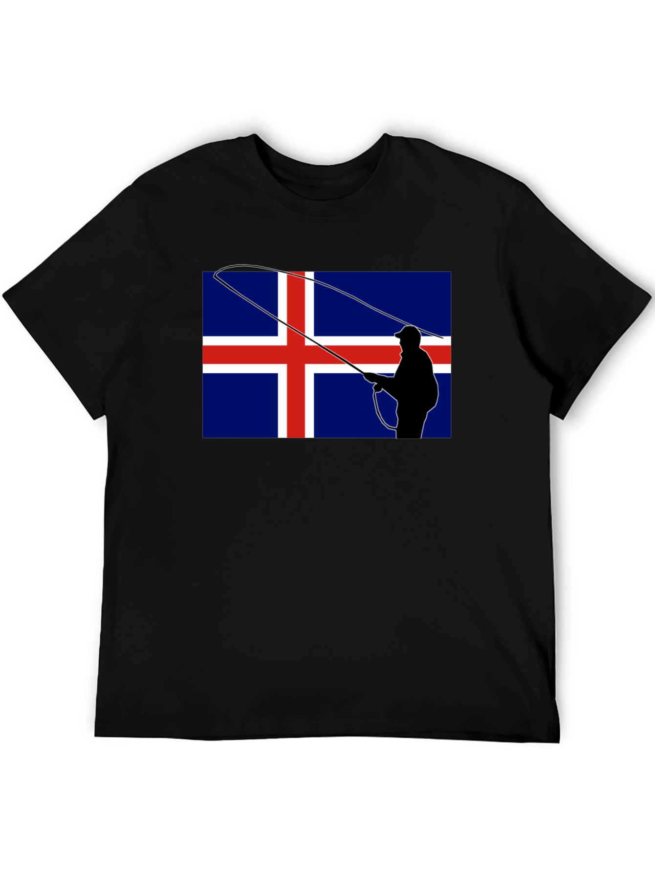 Icelandic Fishing Flag Graphic Tee