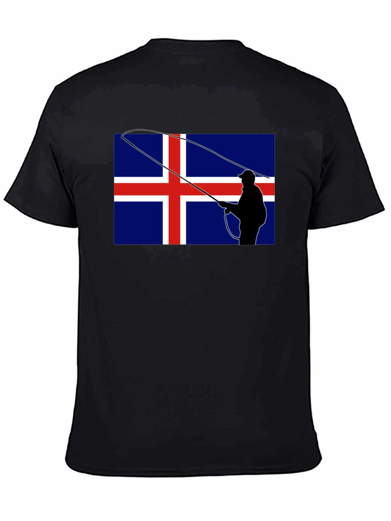 Icelandic Fishing Flag Graphic Tee