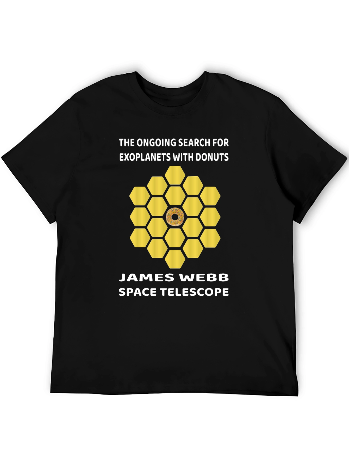 Exoplanet Donut T-Shirt - Space Telescope Tee