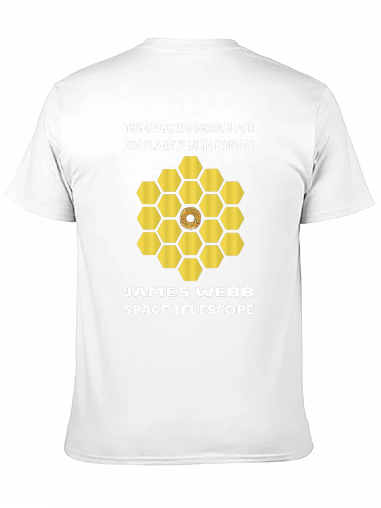 Exoplanet Donut T-Shirt - Space Telescope Tee