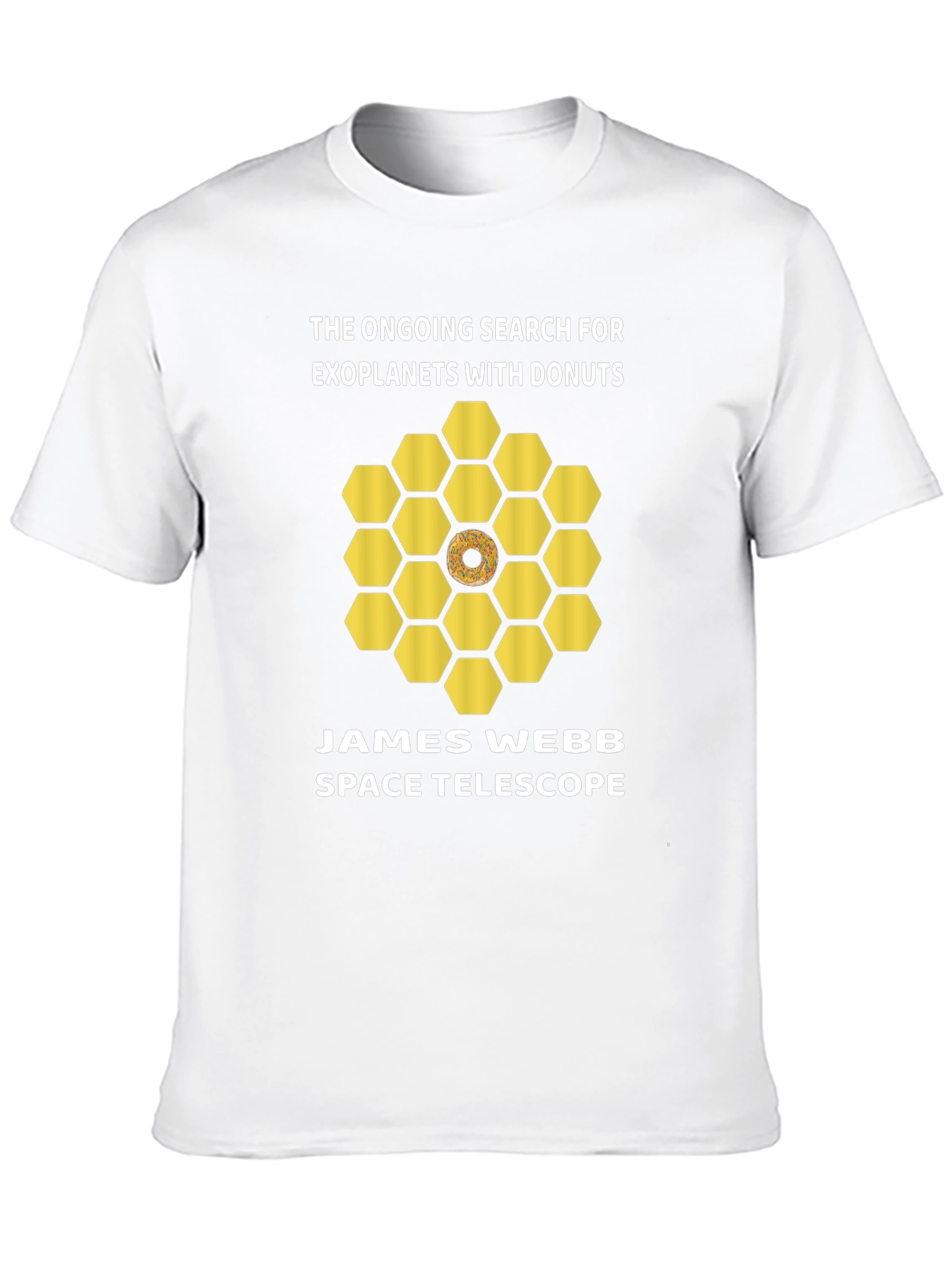 Exoplanet Donut T-Shirt - Space Telescope Tee