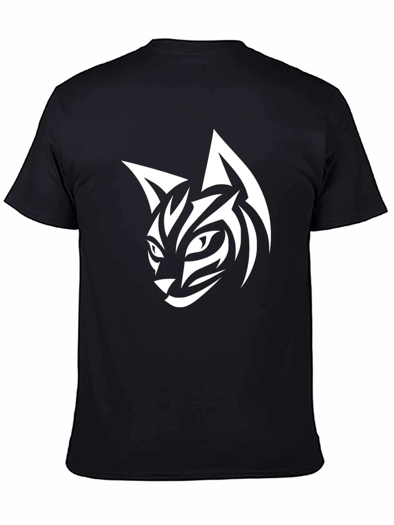 Cool Cat Graphic Tee - Black T-Shirt
