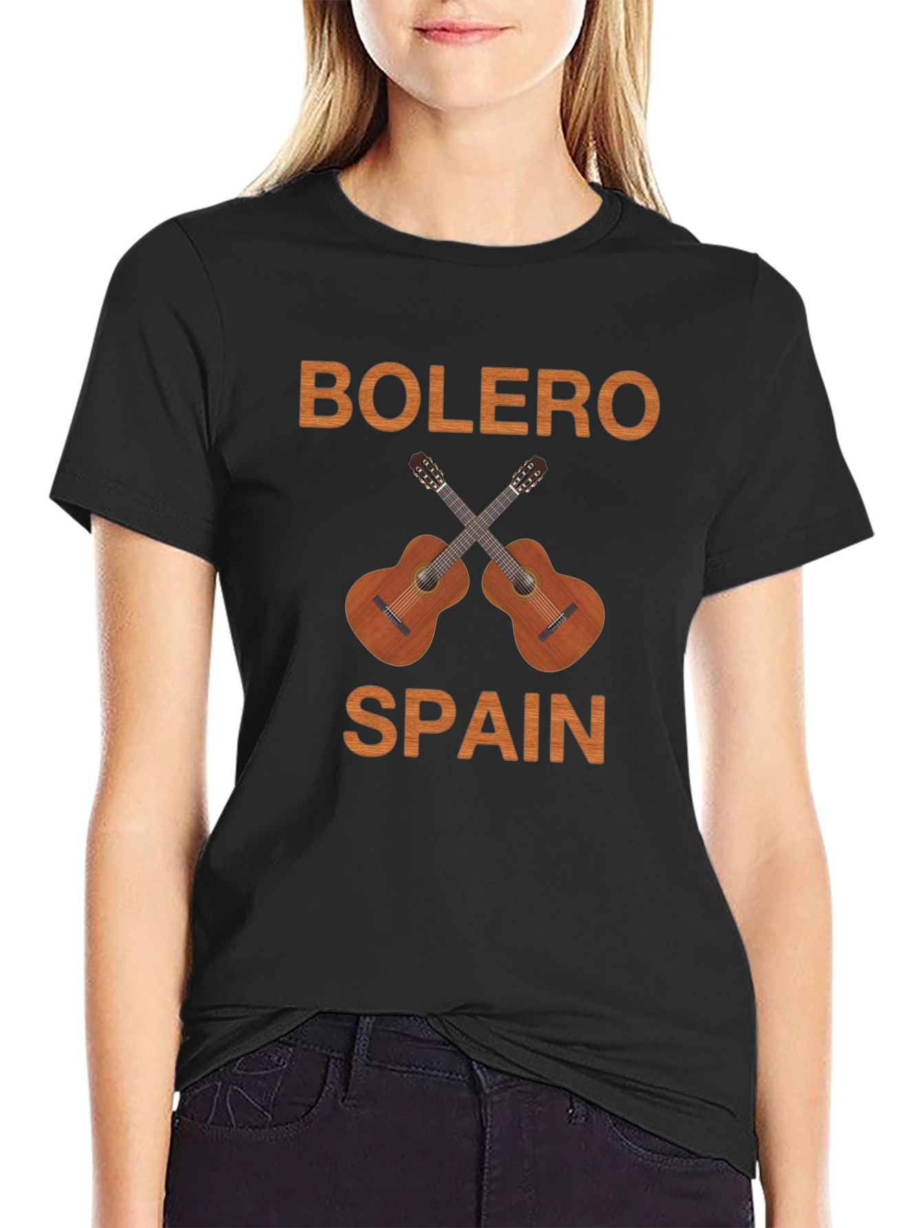 Bolero Spain Guitar T-Shirt - Cool Graphic Tee