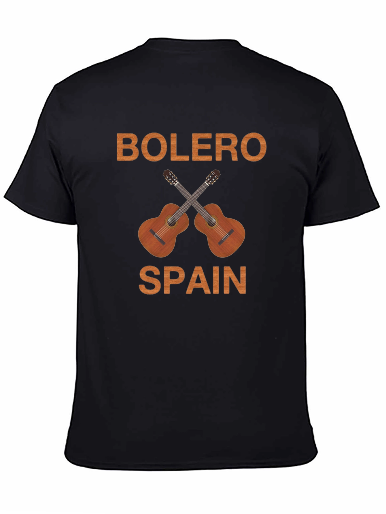 Bolero Spain Guitar T-Shirt - Cool Graphic Tee