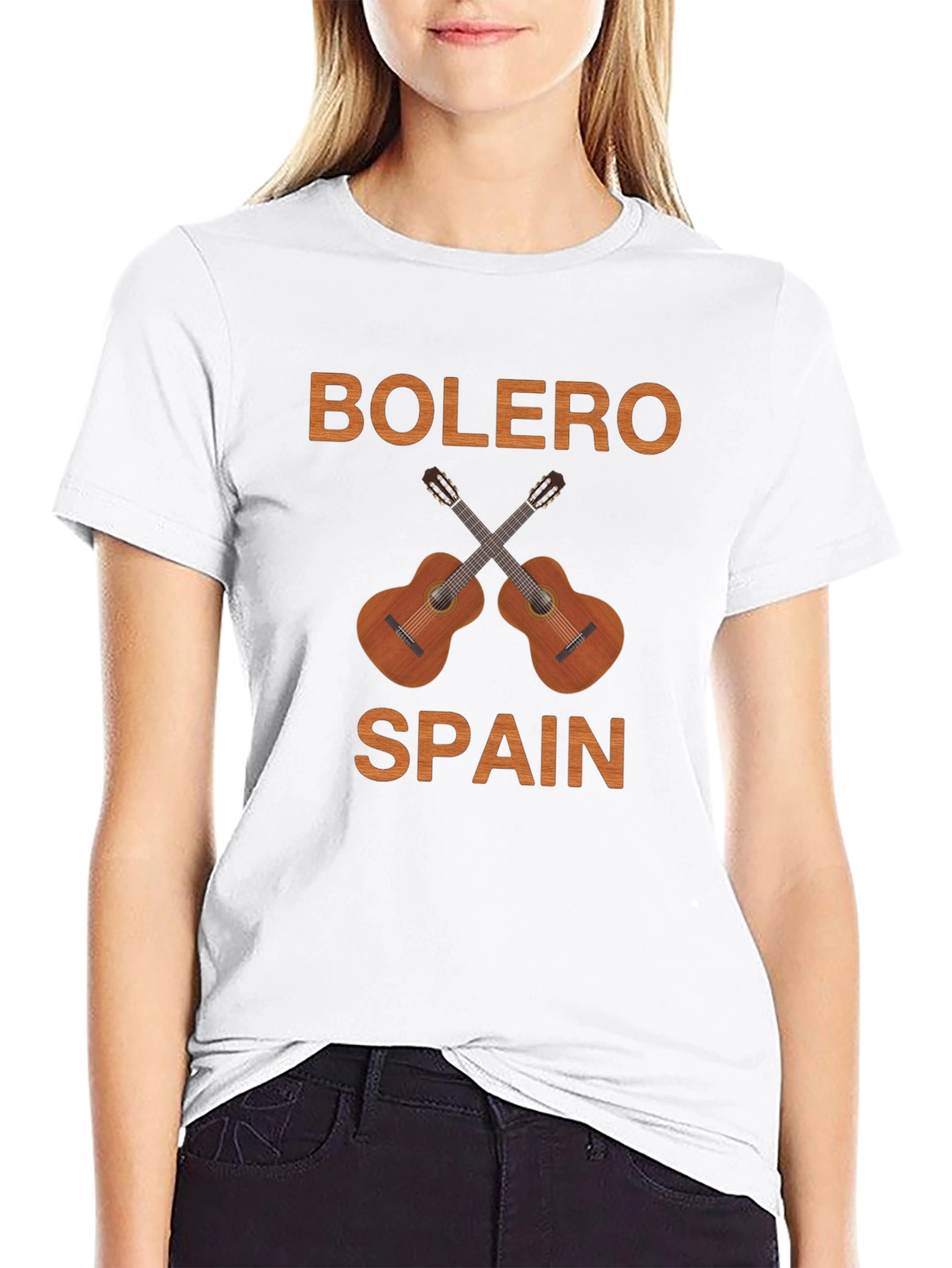 Bolero Spain Guitar T-Shirt - Cool Graphic Tee
