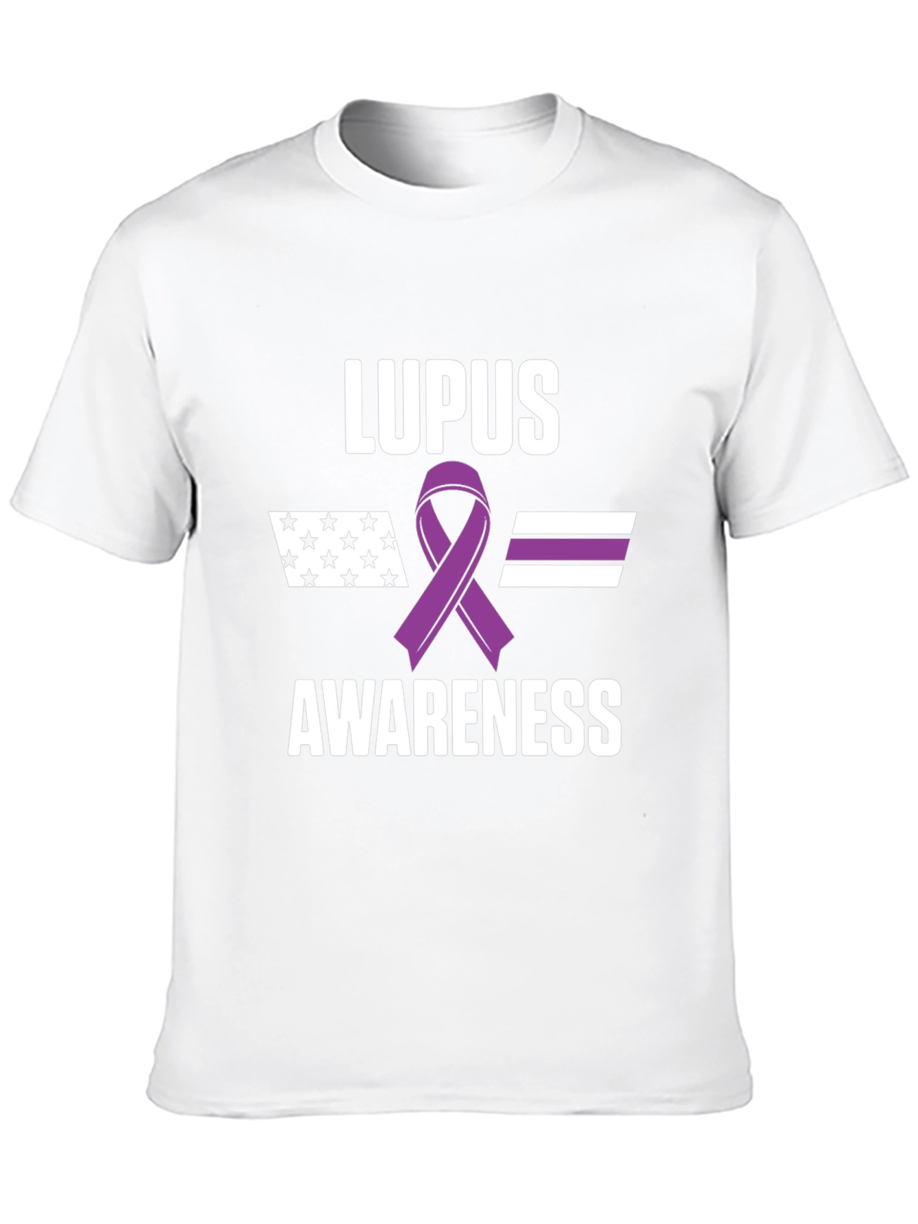 Lupus Awareness Ribbon Graphic Tee