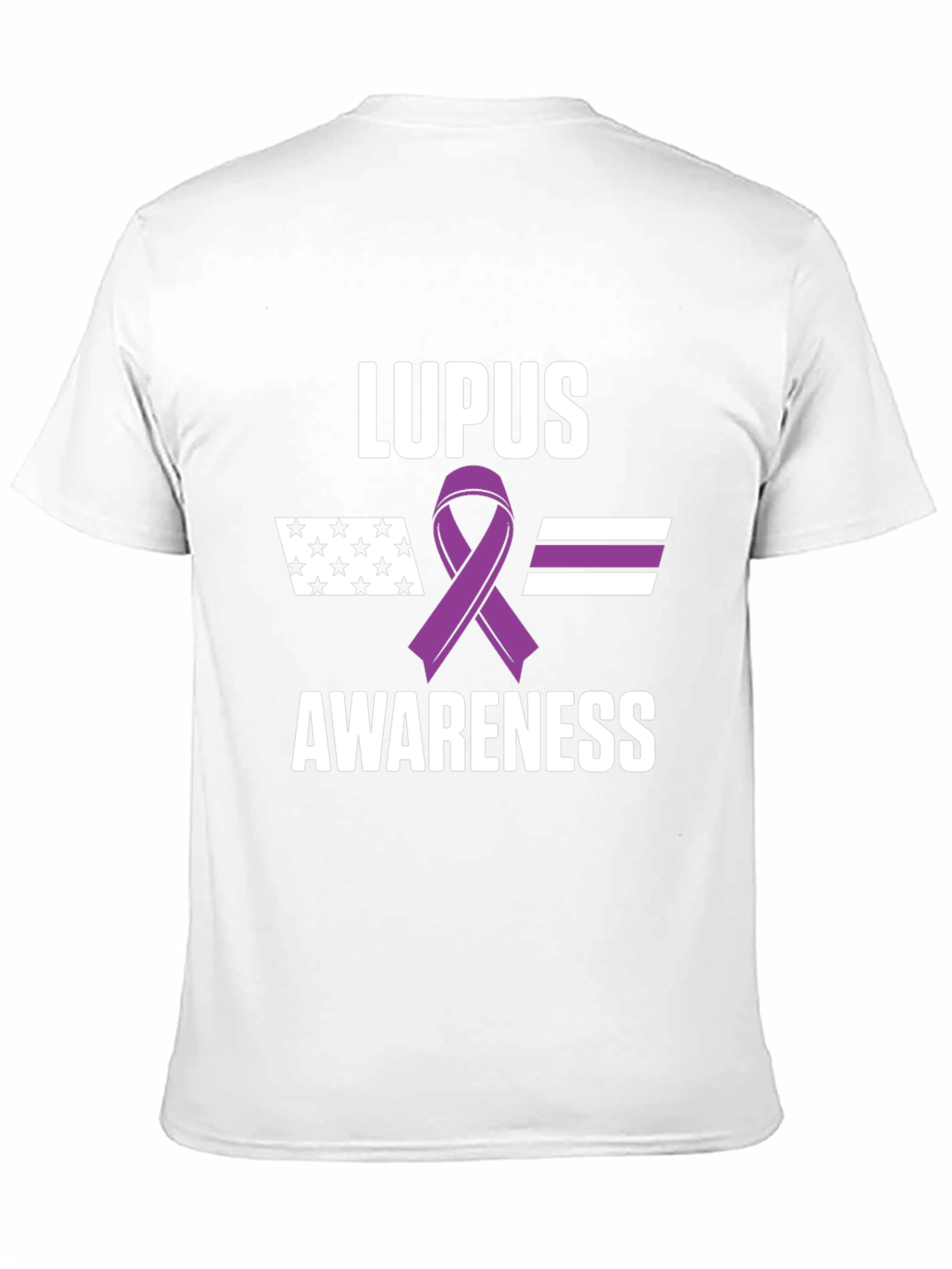 Lupus Awareness Ribbon Graphic Tee