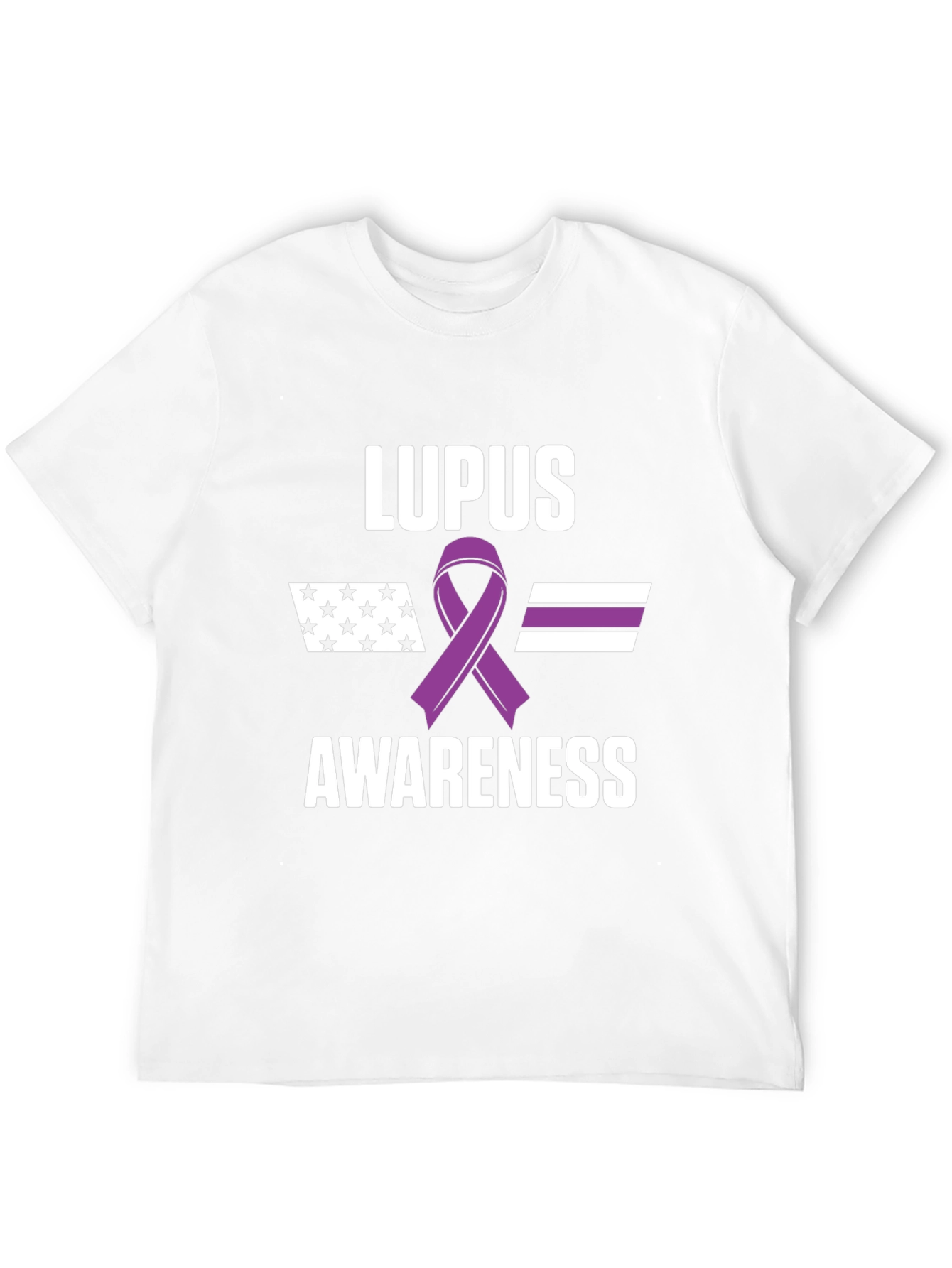 Lupus Awareness Ribbon Graphic Tee