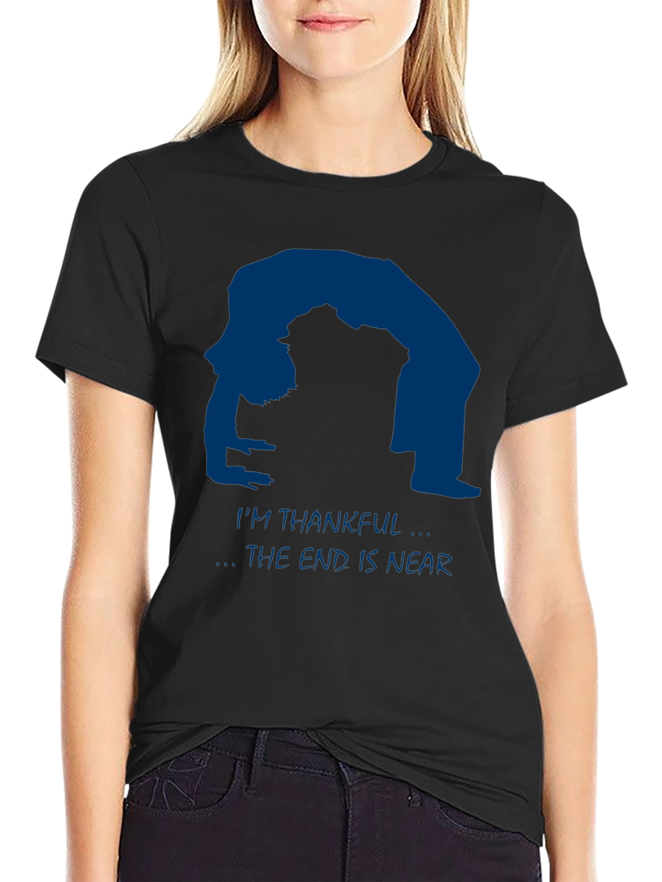 Thankful End Near Graphic Tee - Wheel Pose Shirt