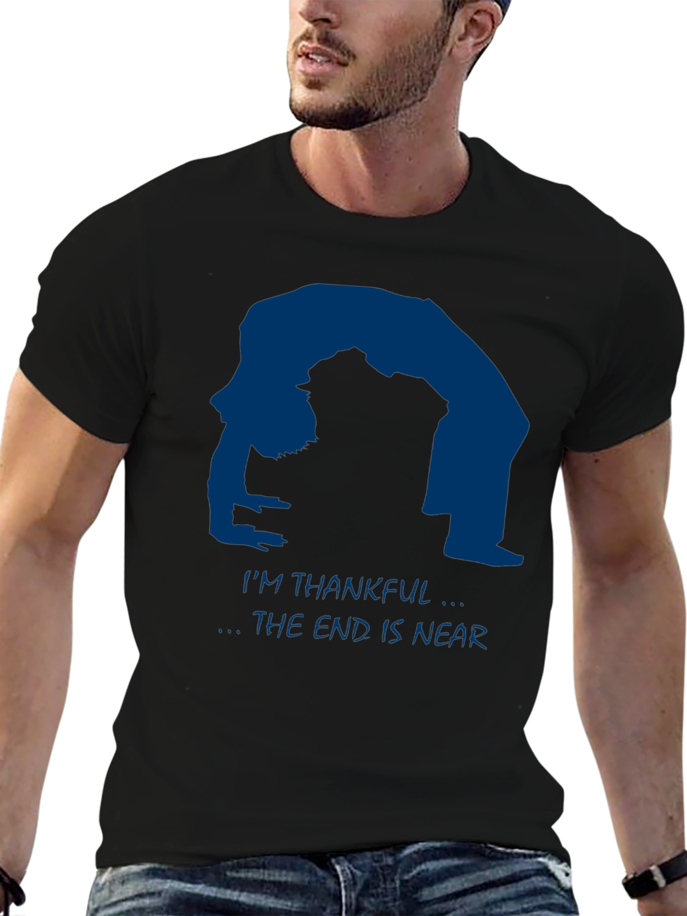 Thankful End Near Graphic Tee - Wheel Pose Shirt