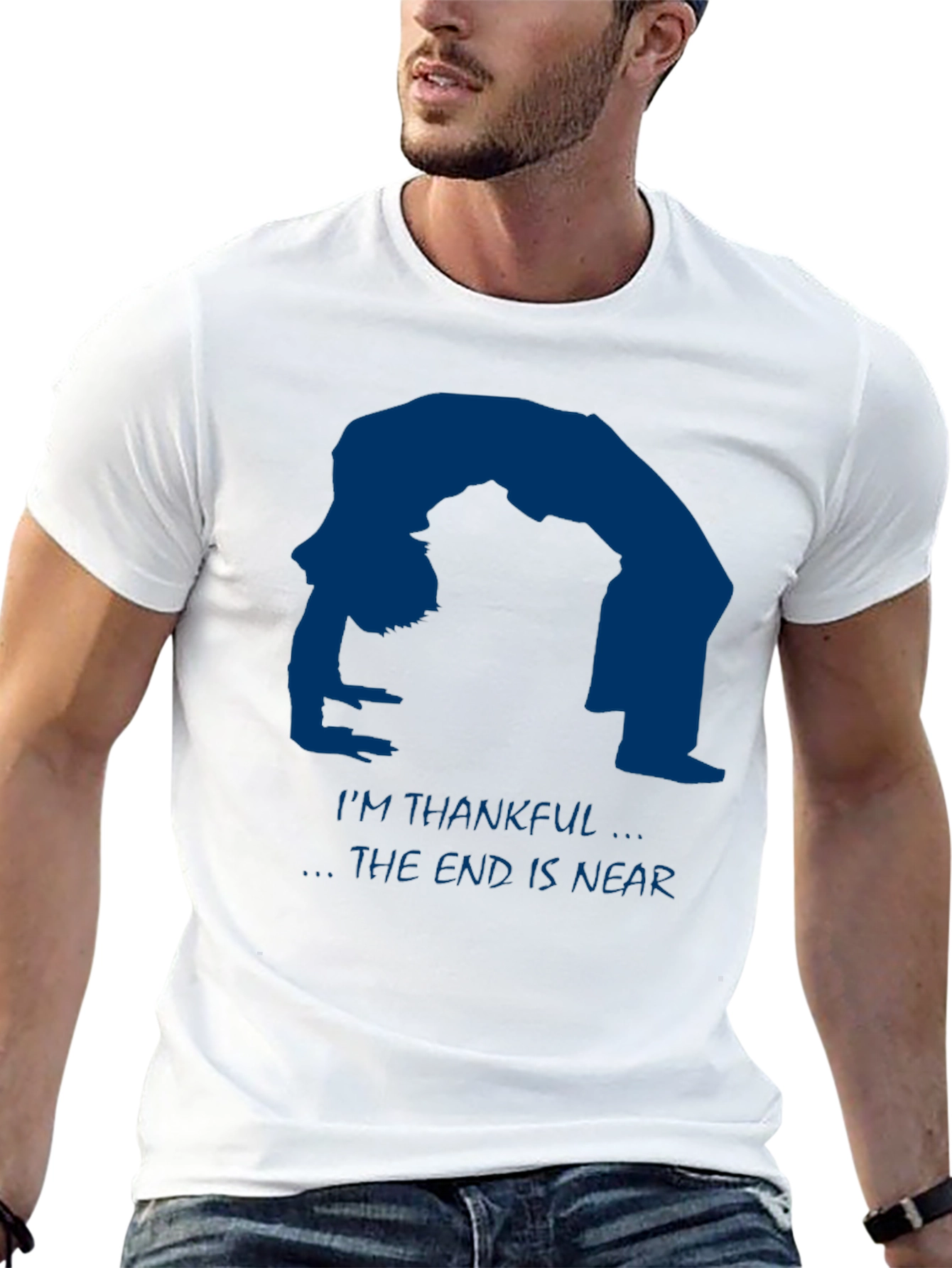 Thankful End Near Graphic Tee - Wheel Pose Shirt