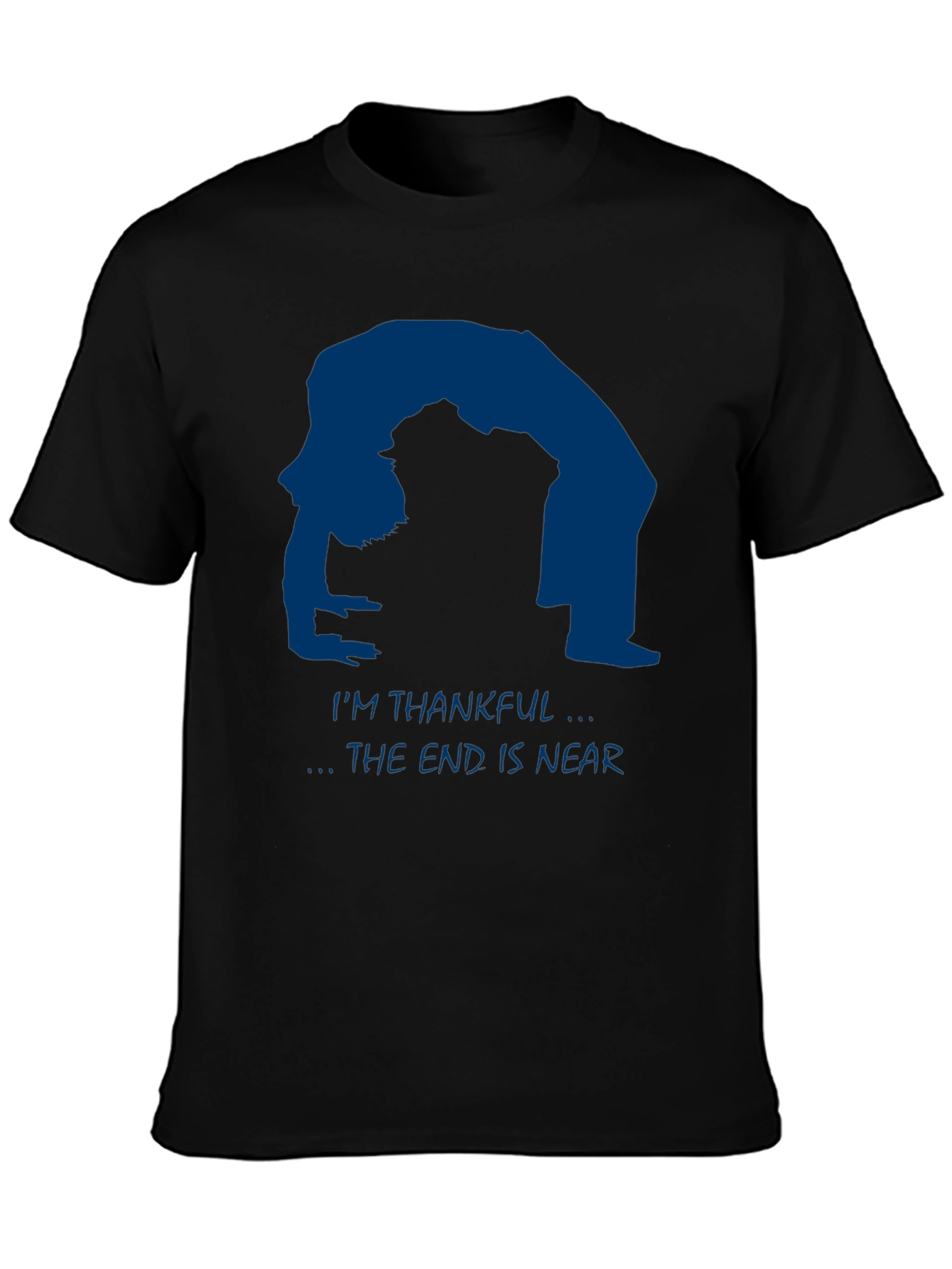 Thankful End Near Graphic Tee - Wheel Pose Shirt