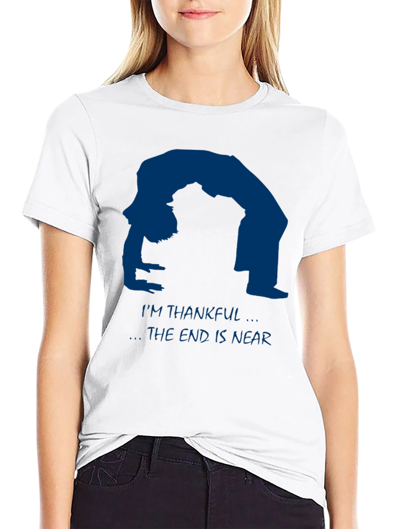 Thankful End Near Graphic Tee - Wheel Pose Shirt