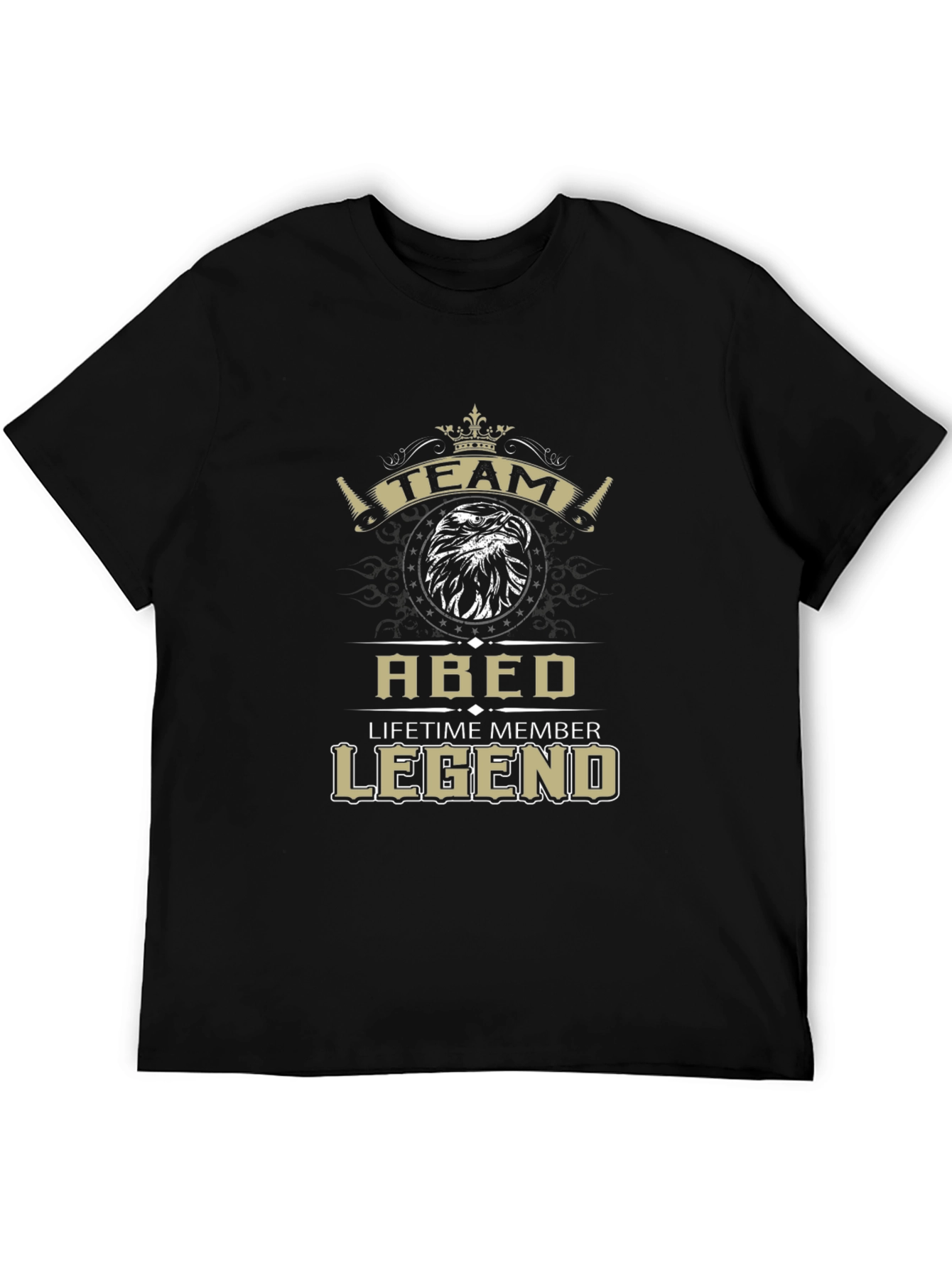 Team Abed Legend Tee - Lifetime Member Black T-Shirt