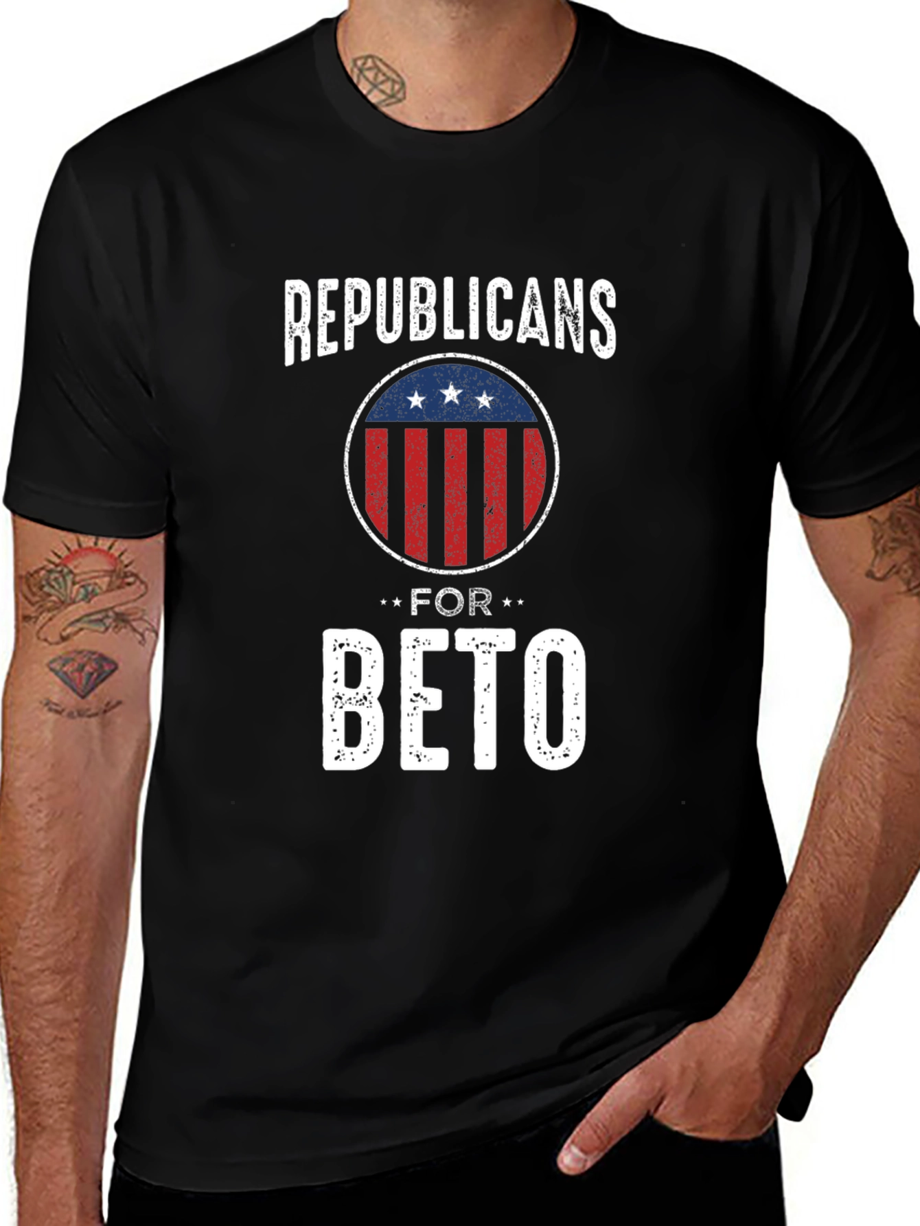 Republicans for Beto T-Shirt Political Statement Tee